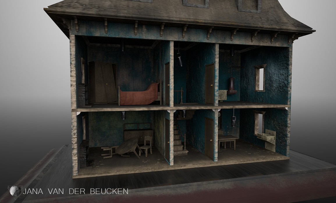 Creepy doll houses sales