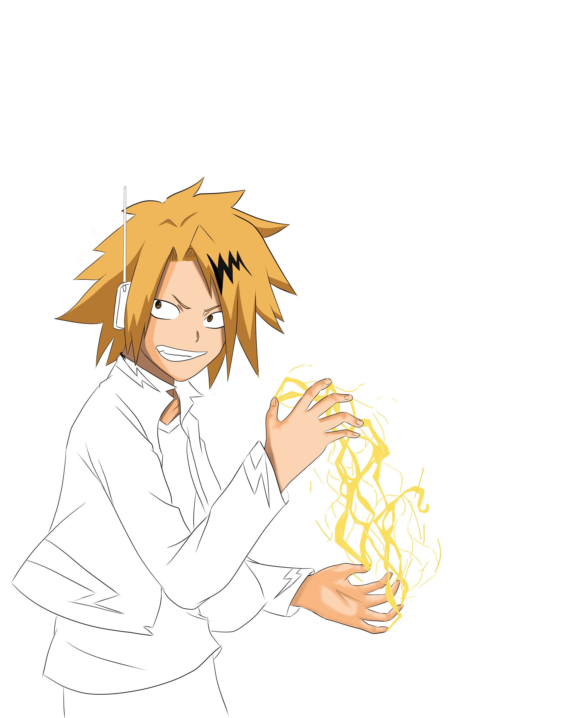 Oguzhan Ates Boku No Hero Academia Kaminari Denki Fan Art Boku no hero academia images on fanpop. oguzhan ates boku no hero academia