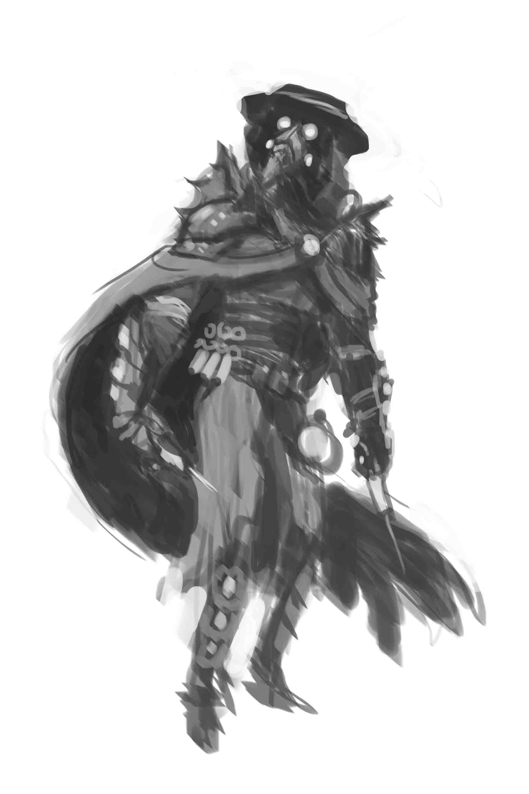 Artstation Plague Hunter Andrew Pappas