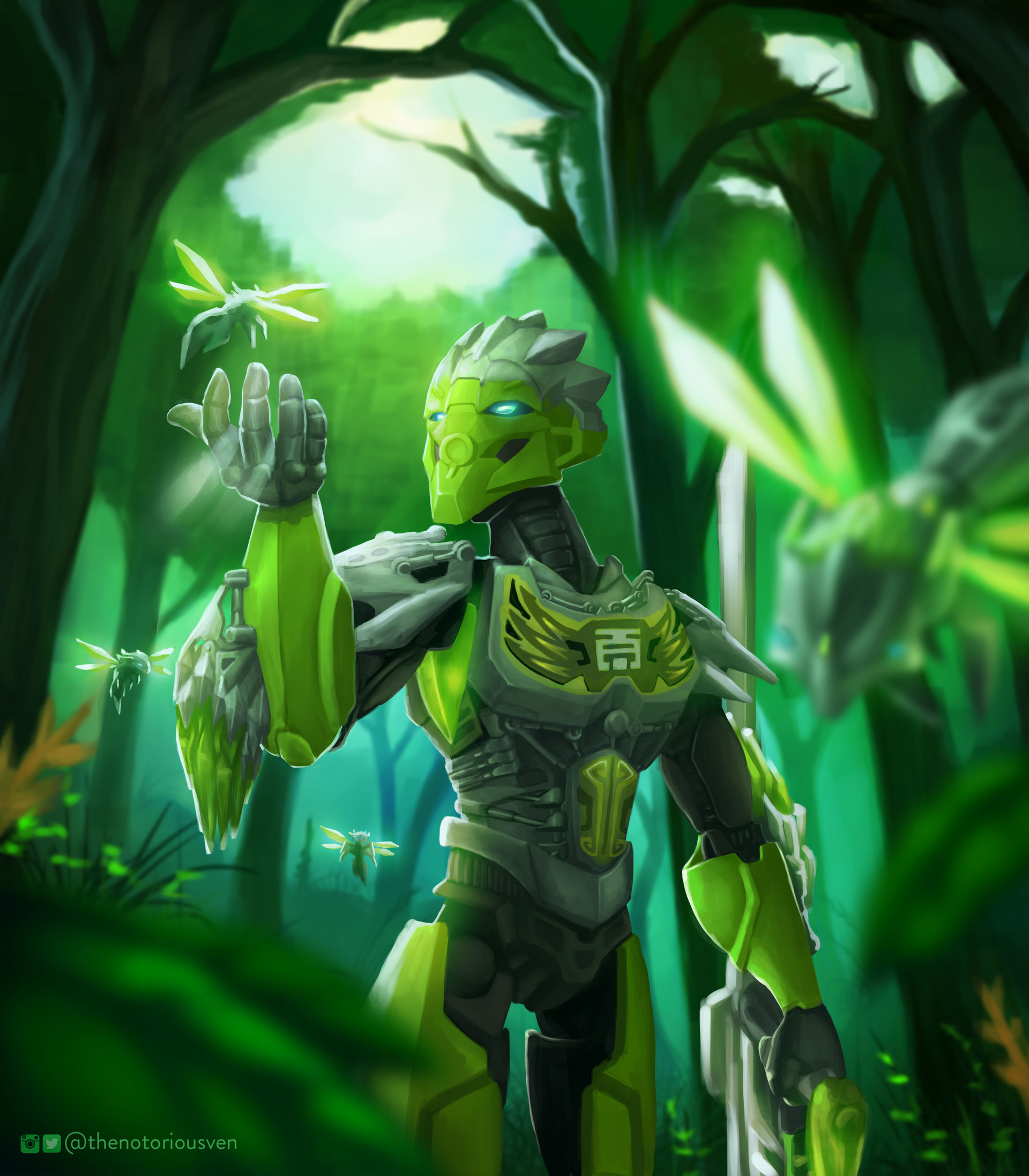 Bionicle lewa uniter of jungle shop