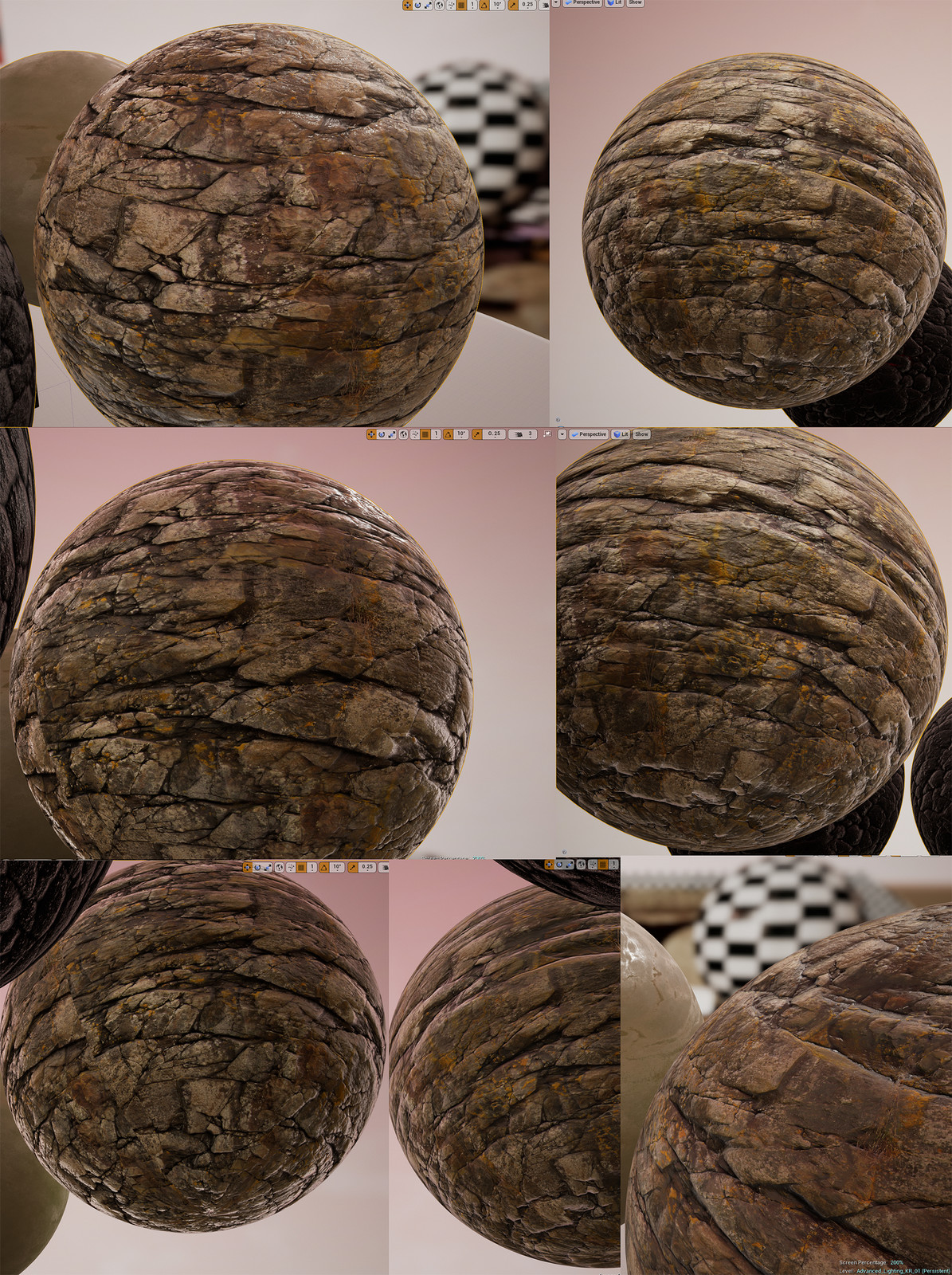 Kevin Rawlinson Seawall Cliff Rock Substance B2M & Unreal Engine