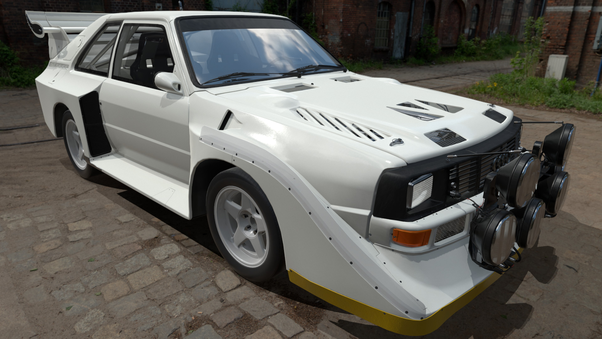 Tyson Hill Audi Quattro Rally Car