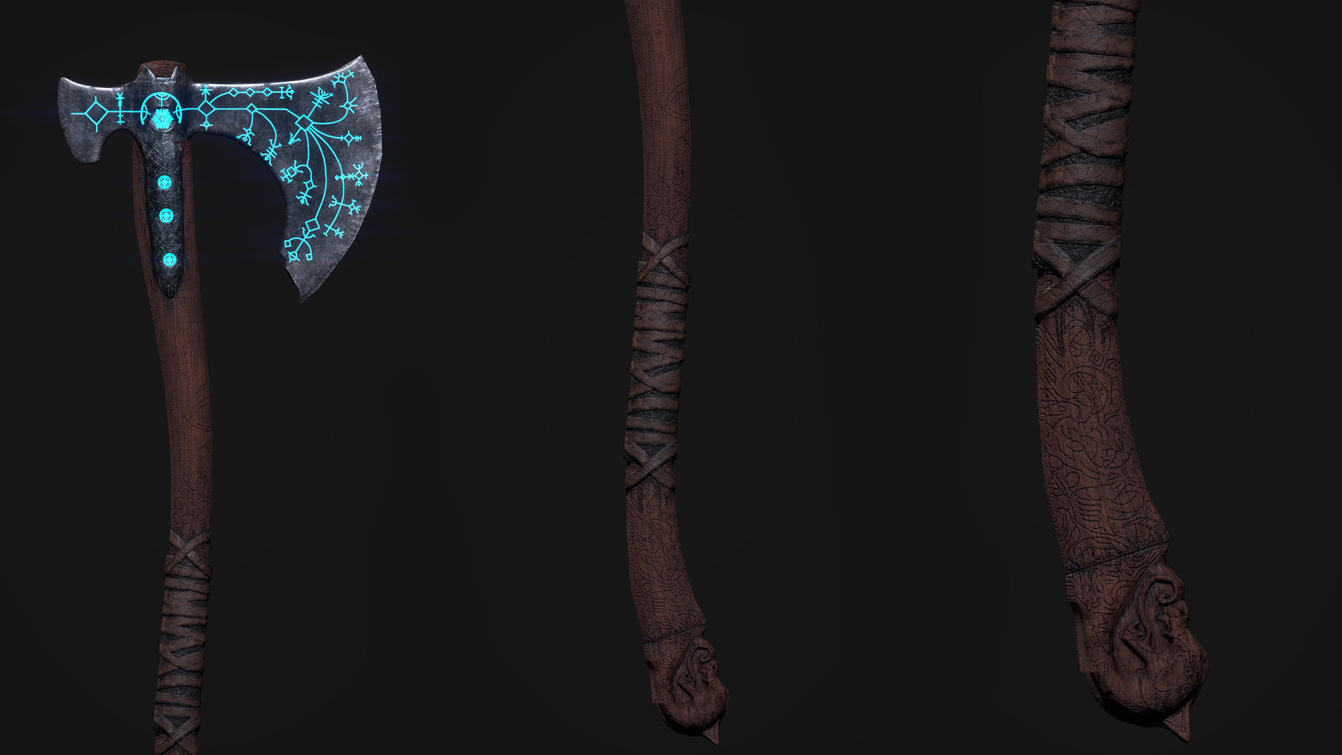 Artstation Leviathan Axe God Of War Bogdan Zhukov