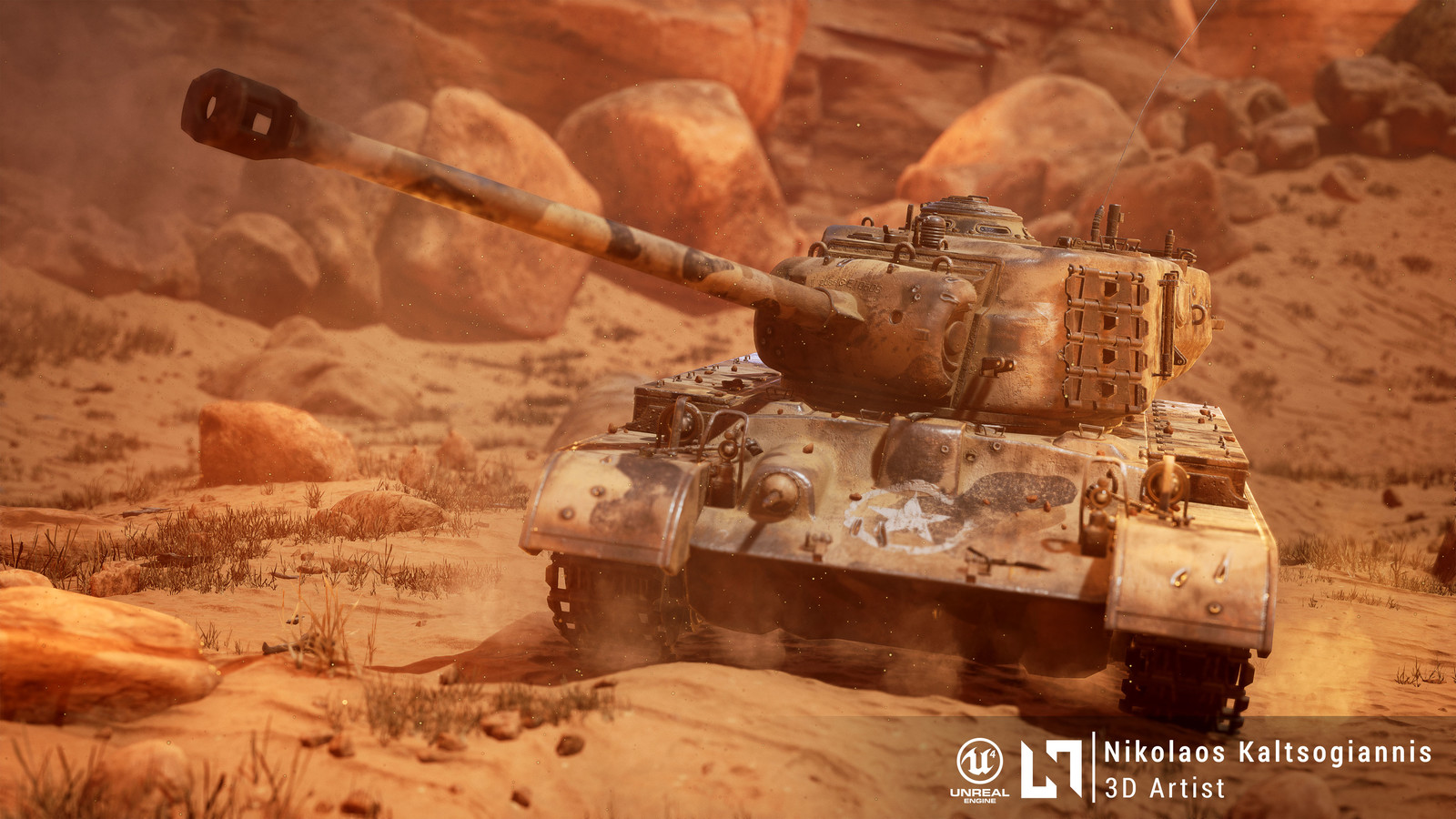 More About The Project: https://nickoxart.com/pages/desertfox