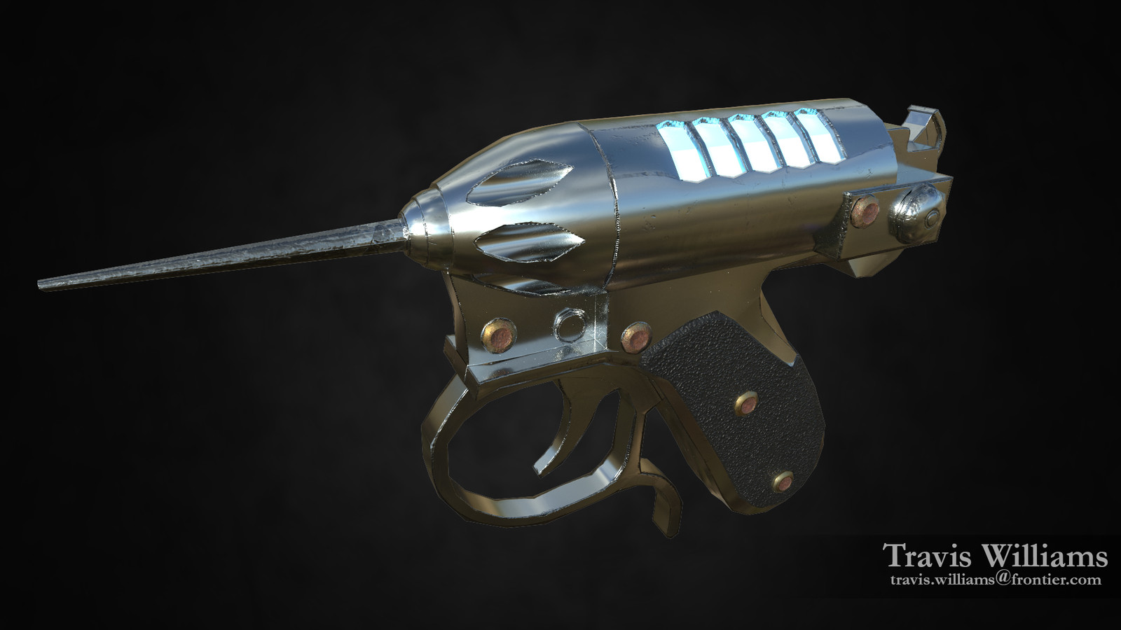 Week 2 | Game Res model with edited low res mesh.
