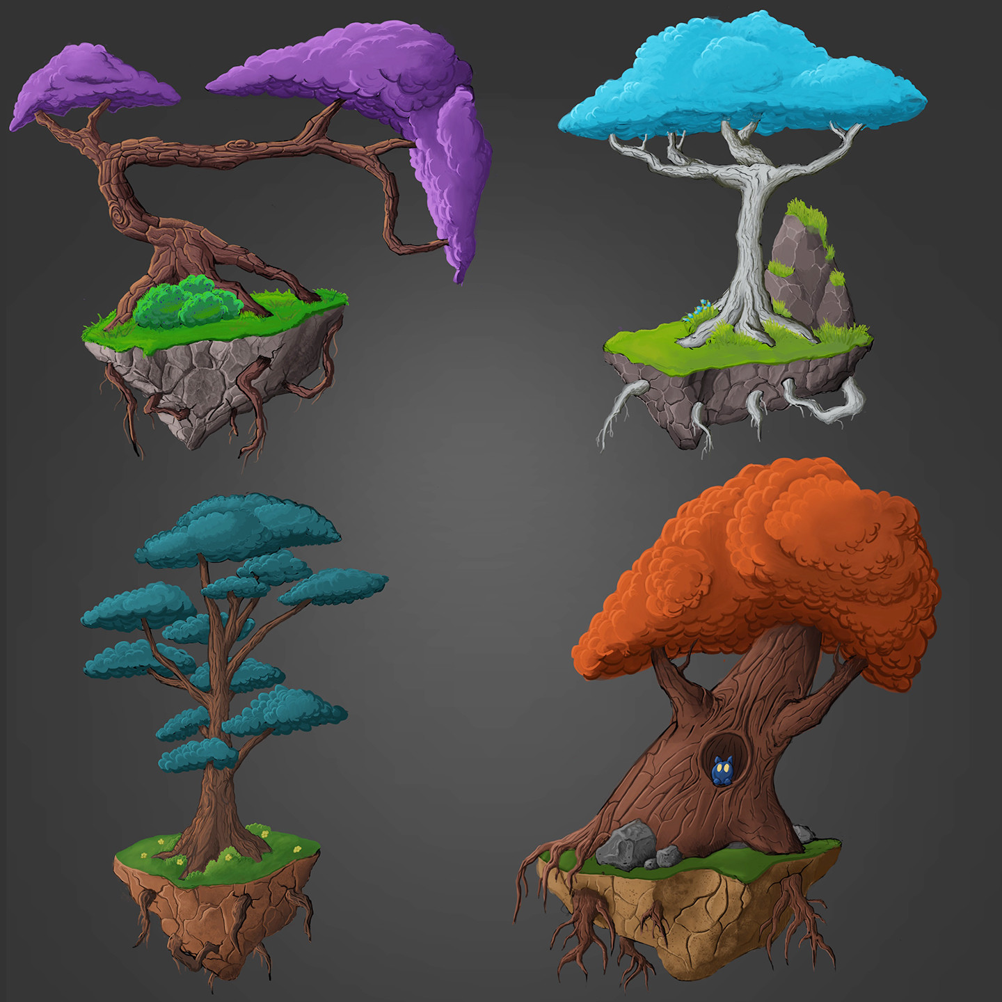 ArtStation - Trees
