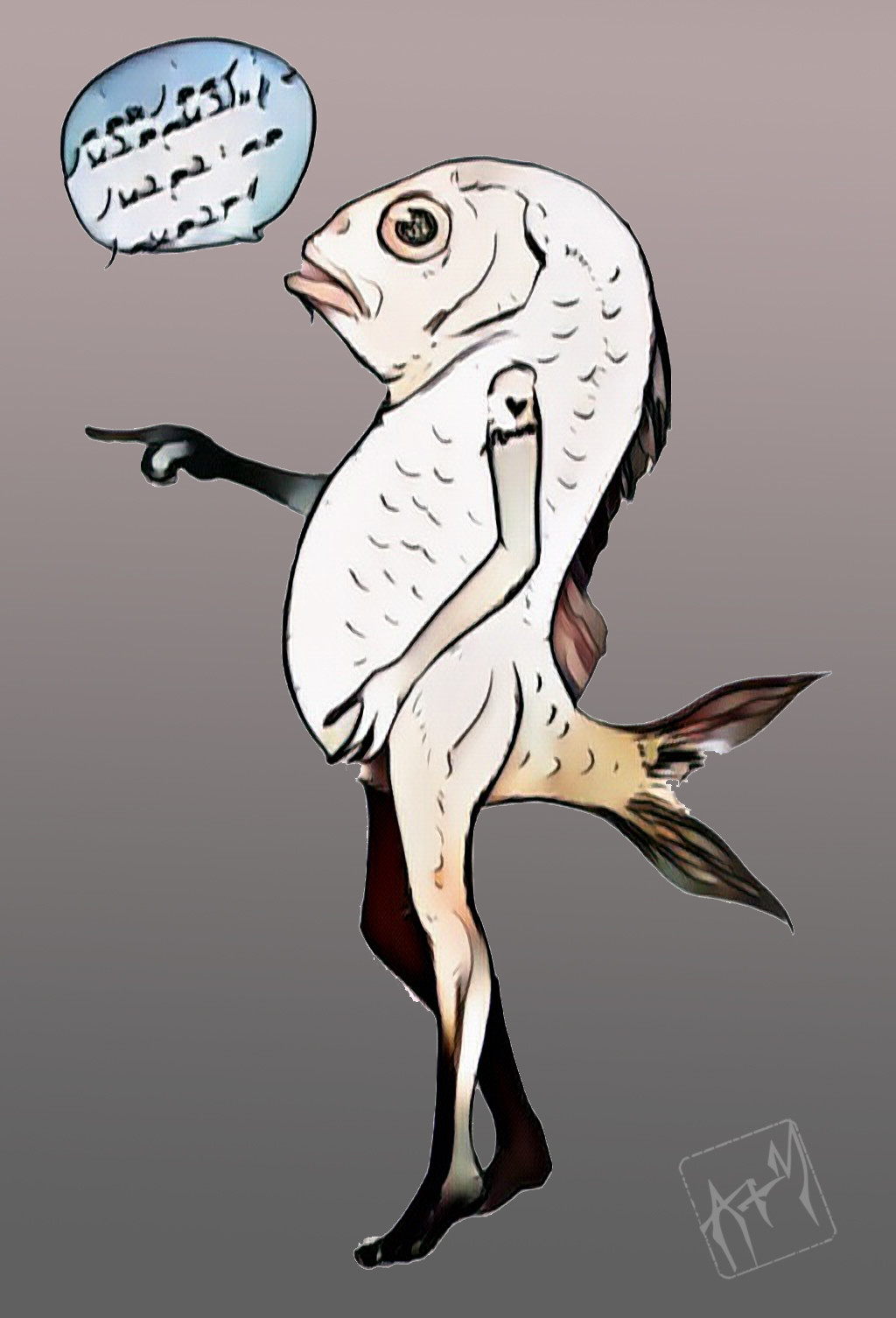 日本超寫實 鰹魚人間促銷娃娃