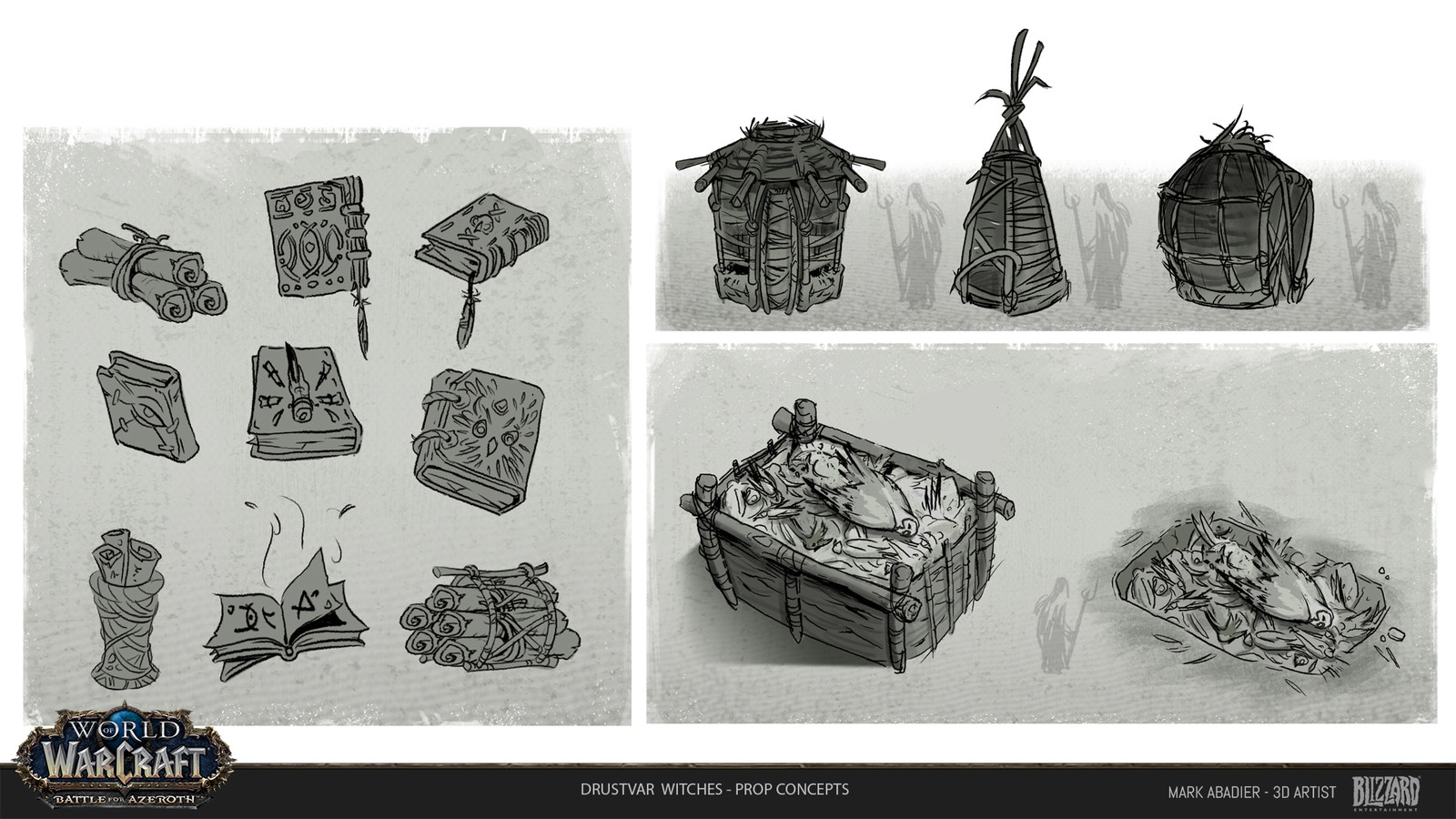 Books, cages and reservoir of dead birds :)