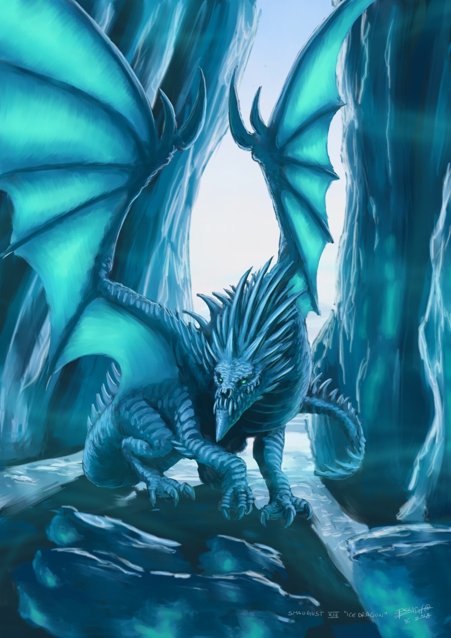 Smaugust 13 "Ice Dragon"