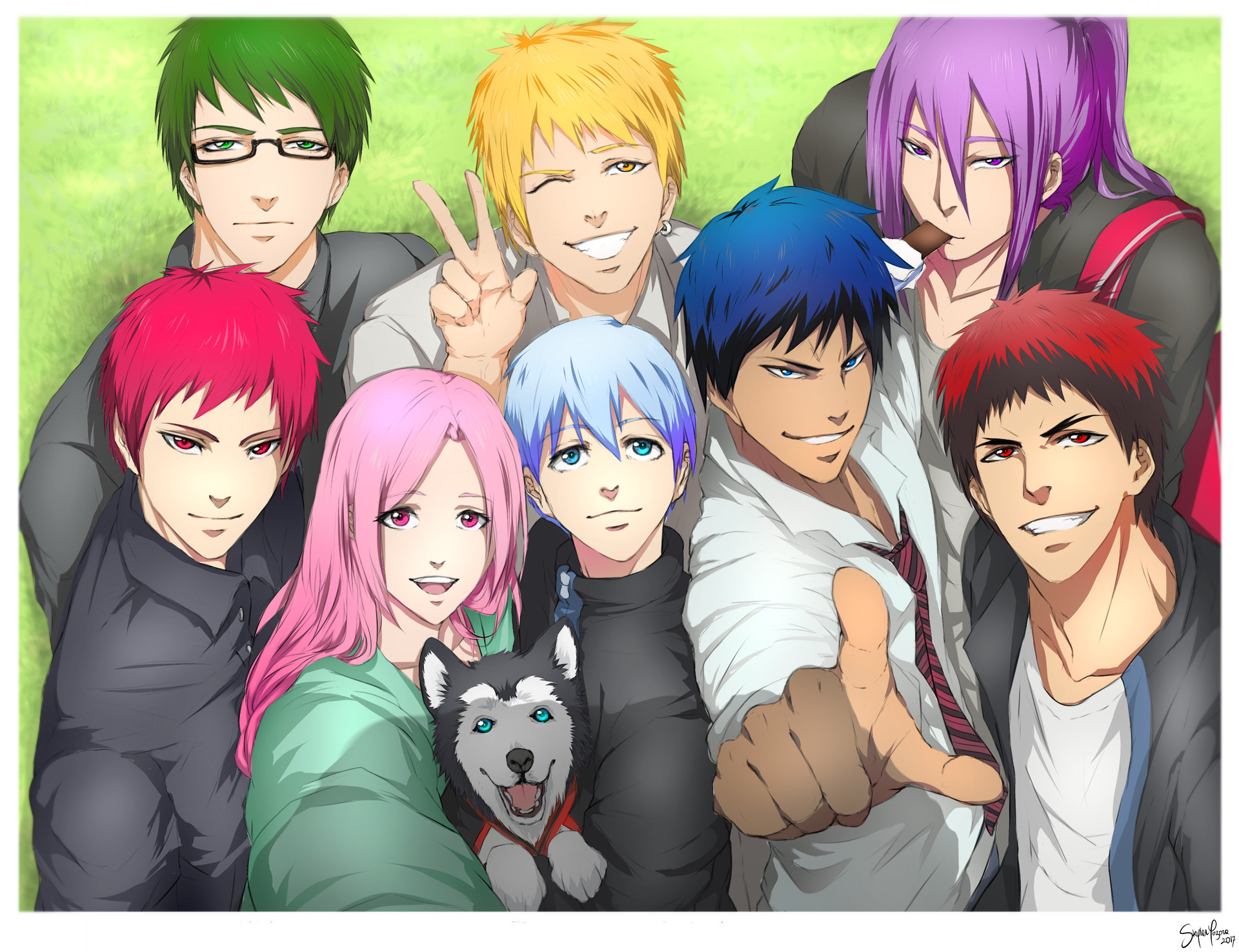 Skylar Yozora - KNB Group Selfie