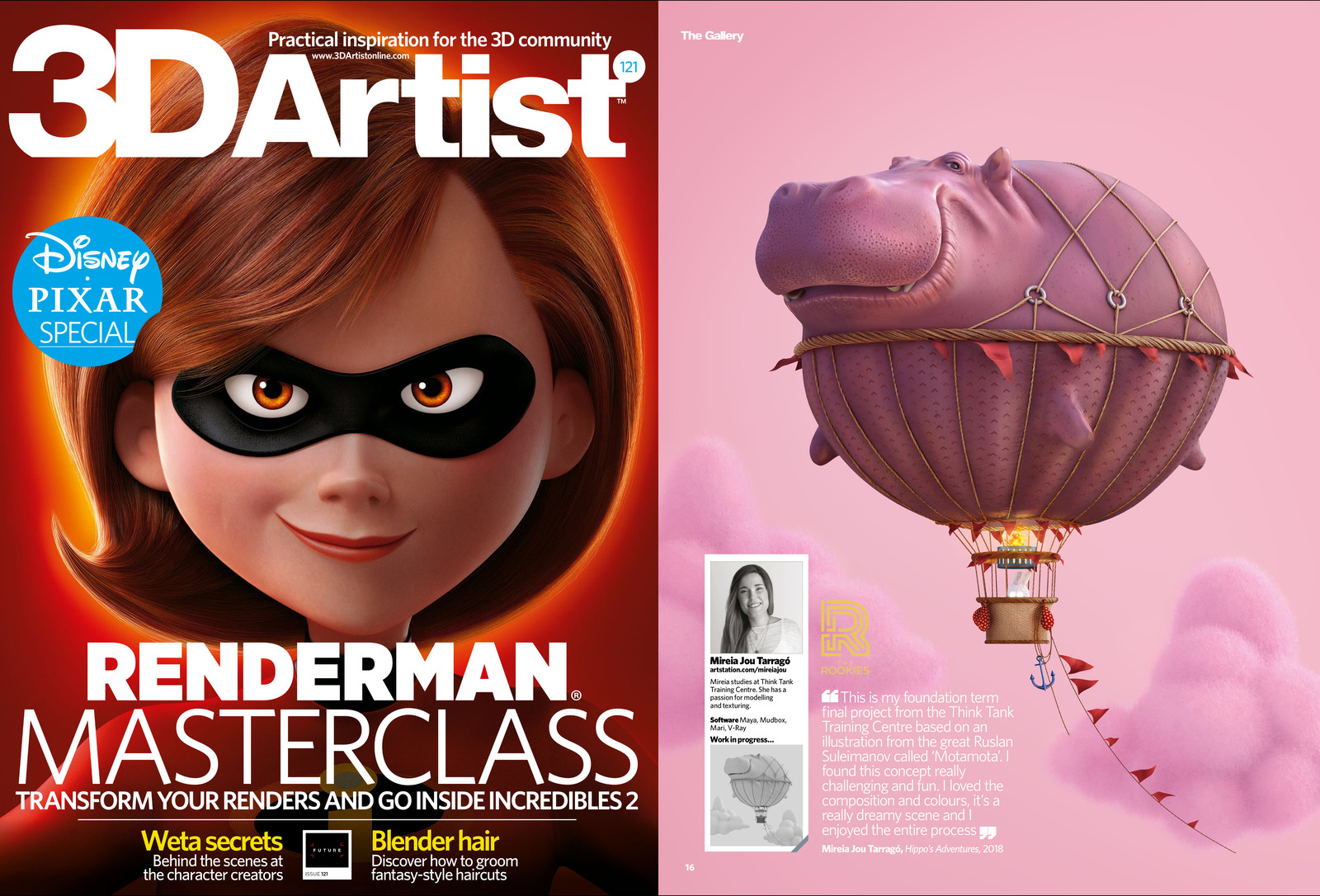 3D Artist - issue 121