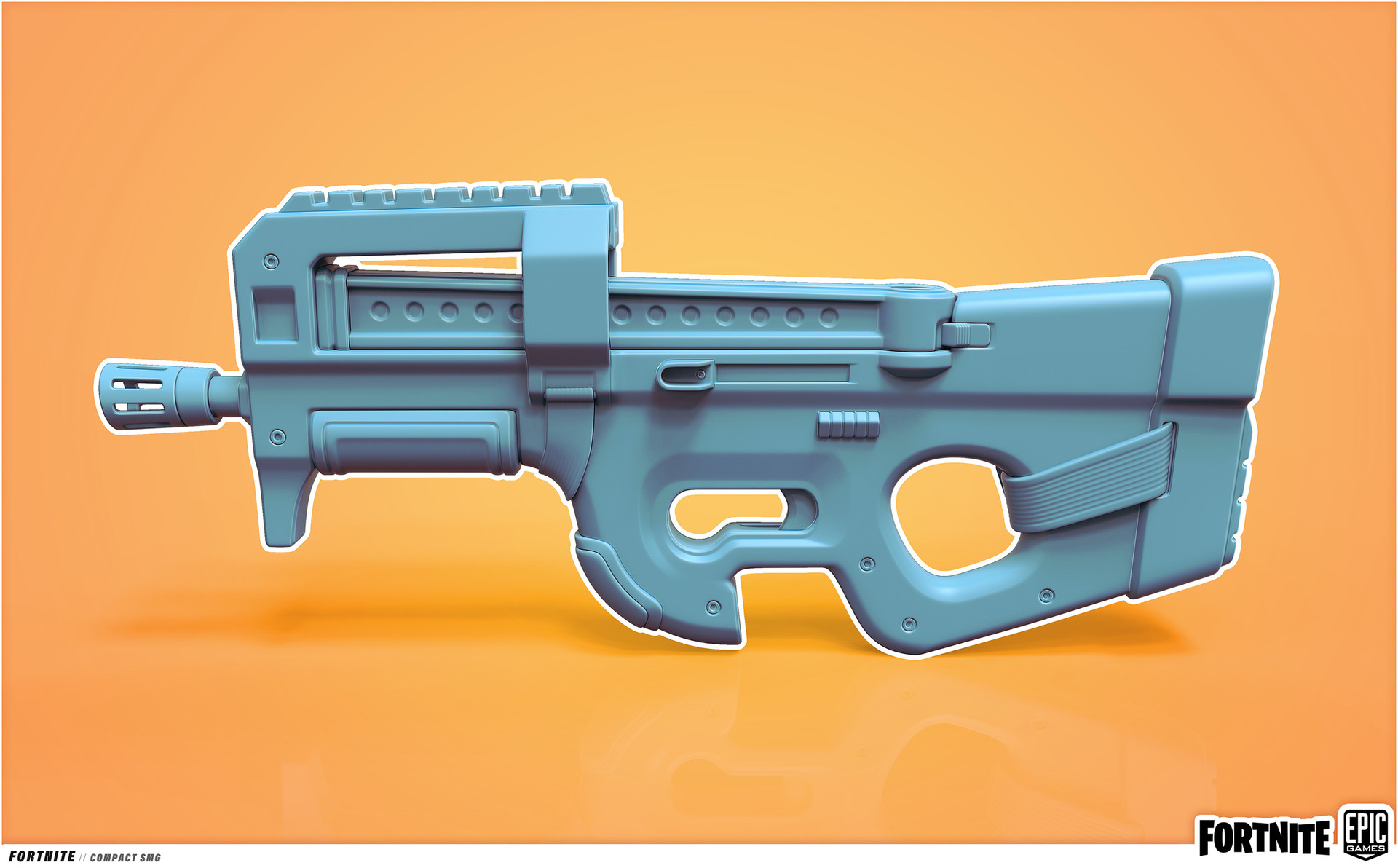 fortnite p90 water gun