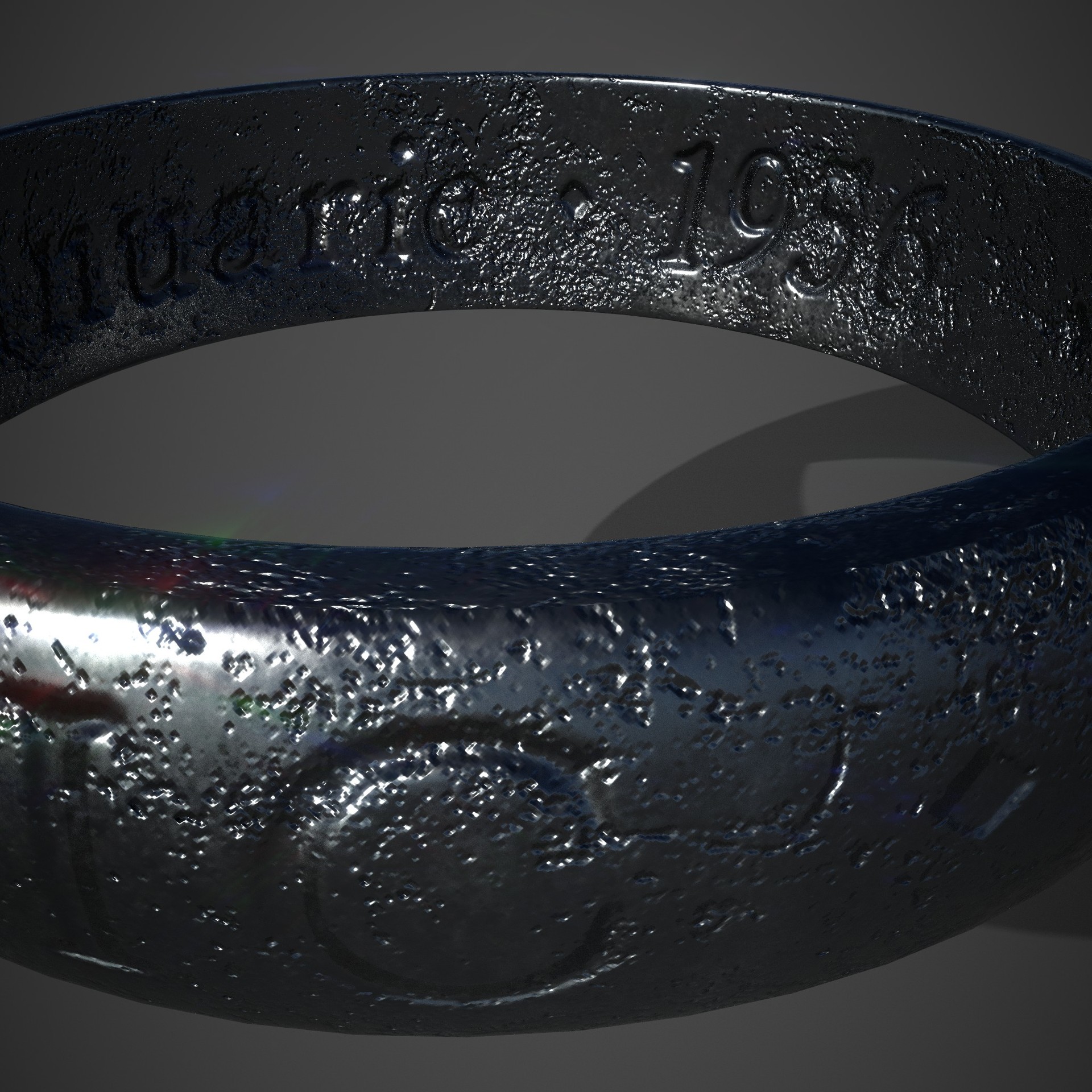 Sir Francis Drake Sic Parvis Magna Ring, Size US12 (HTTB33WEG) by Braden_E