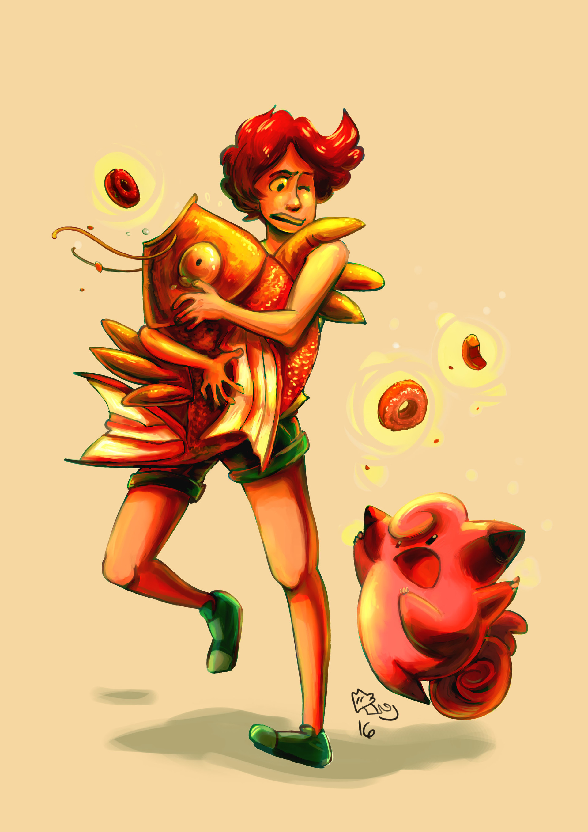 Artstation Pokemon Maria Raposa Branca Scardua