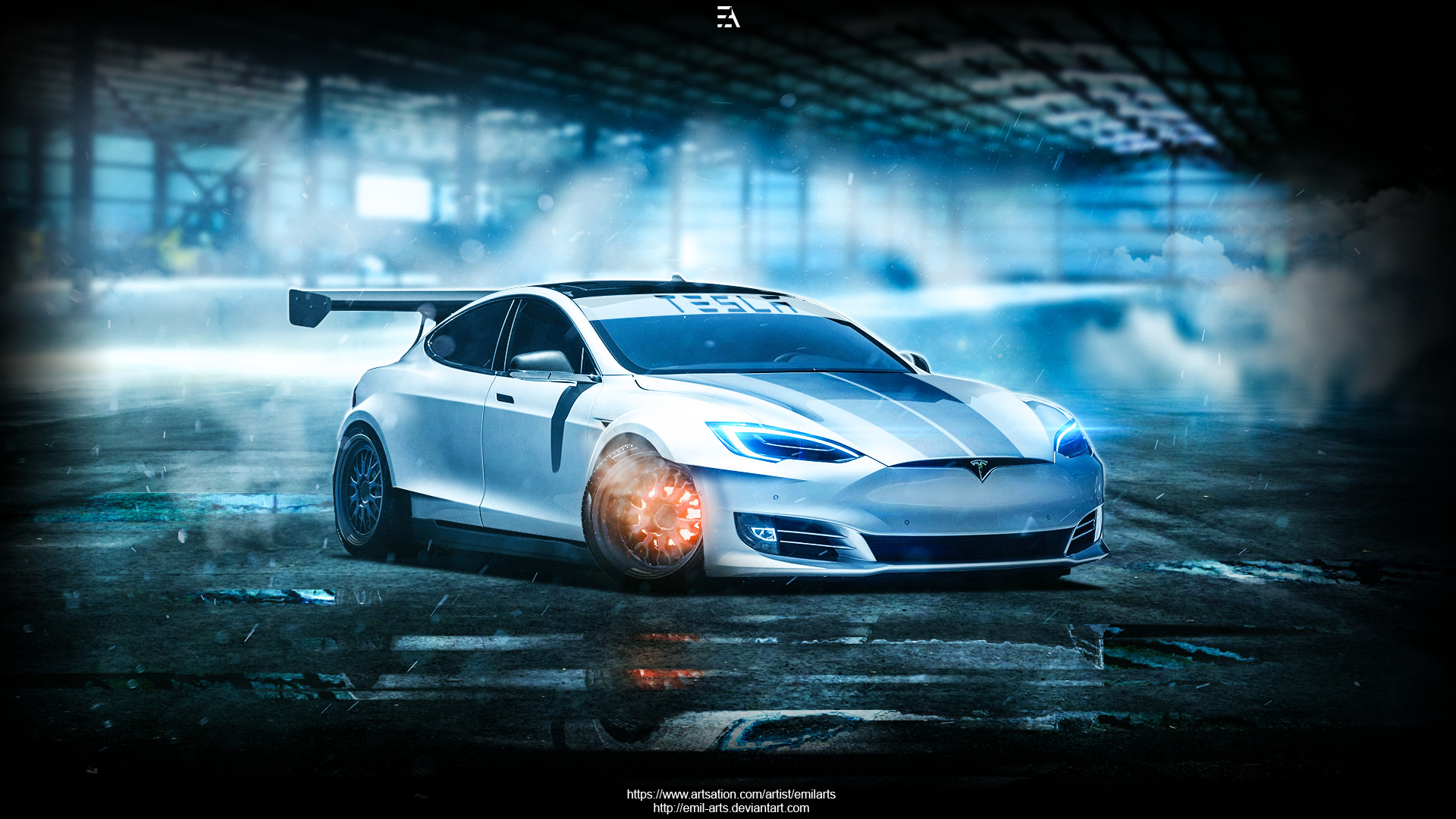 Artstation Tesla S Tuning Emil Arts
