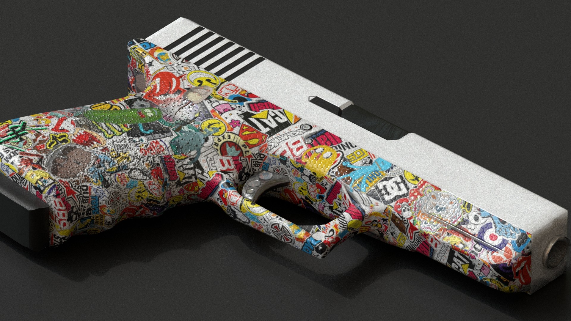 Artstation Glock 18 Ian J Free