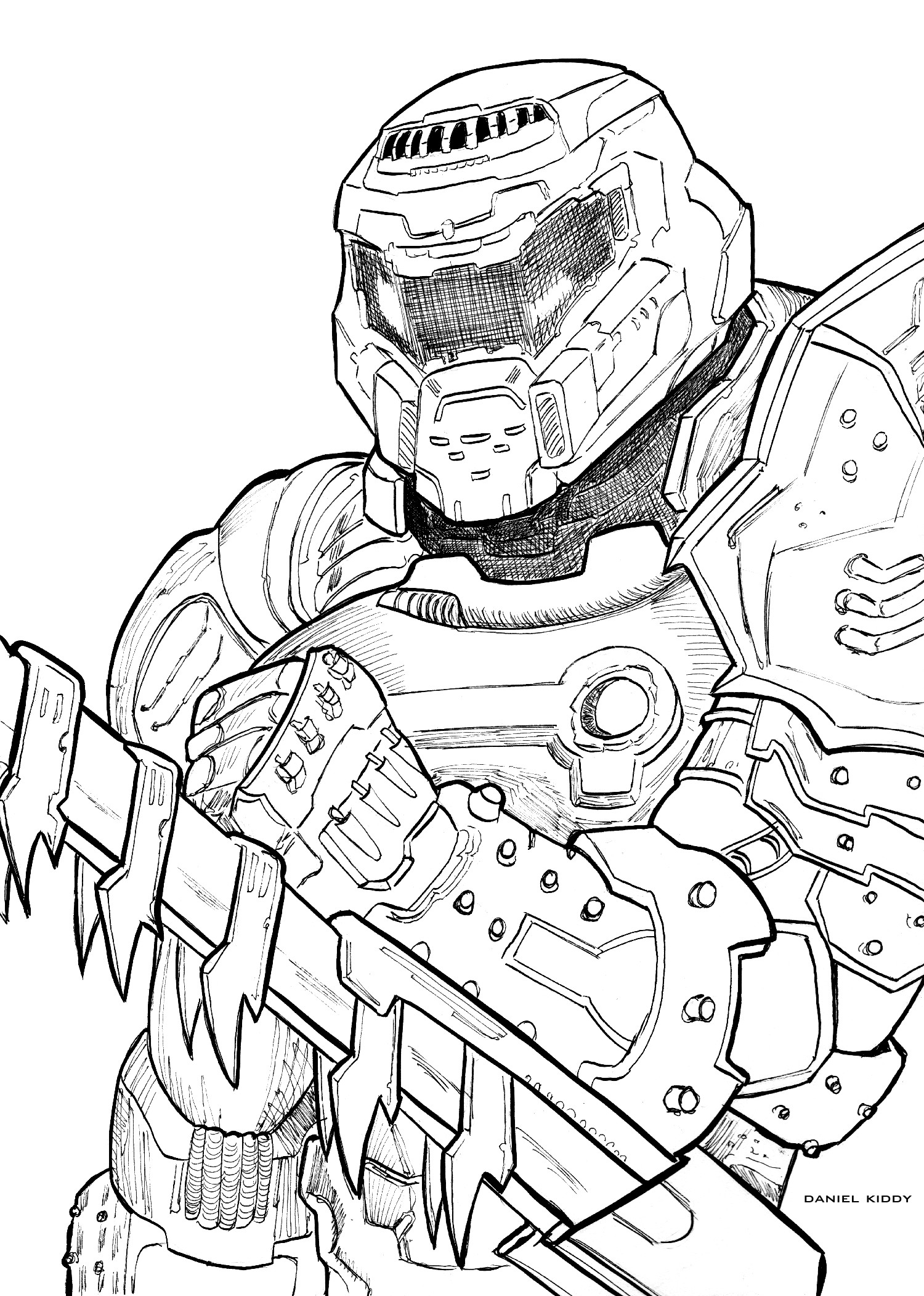 ArtStation Doom Eternal Fanart