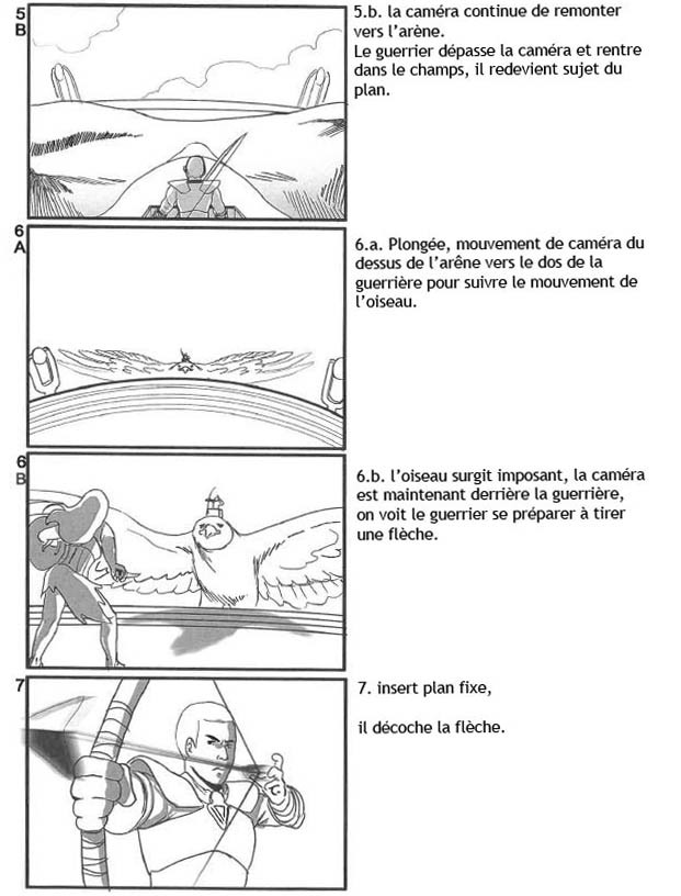 Storyboard for a Fantasy short. Live action with 3D Backgrounds
- Page 3 - (In French)