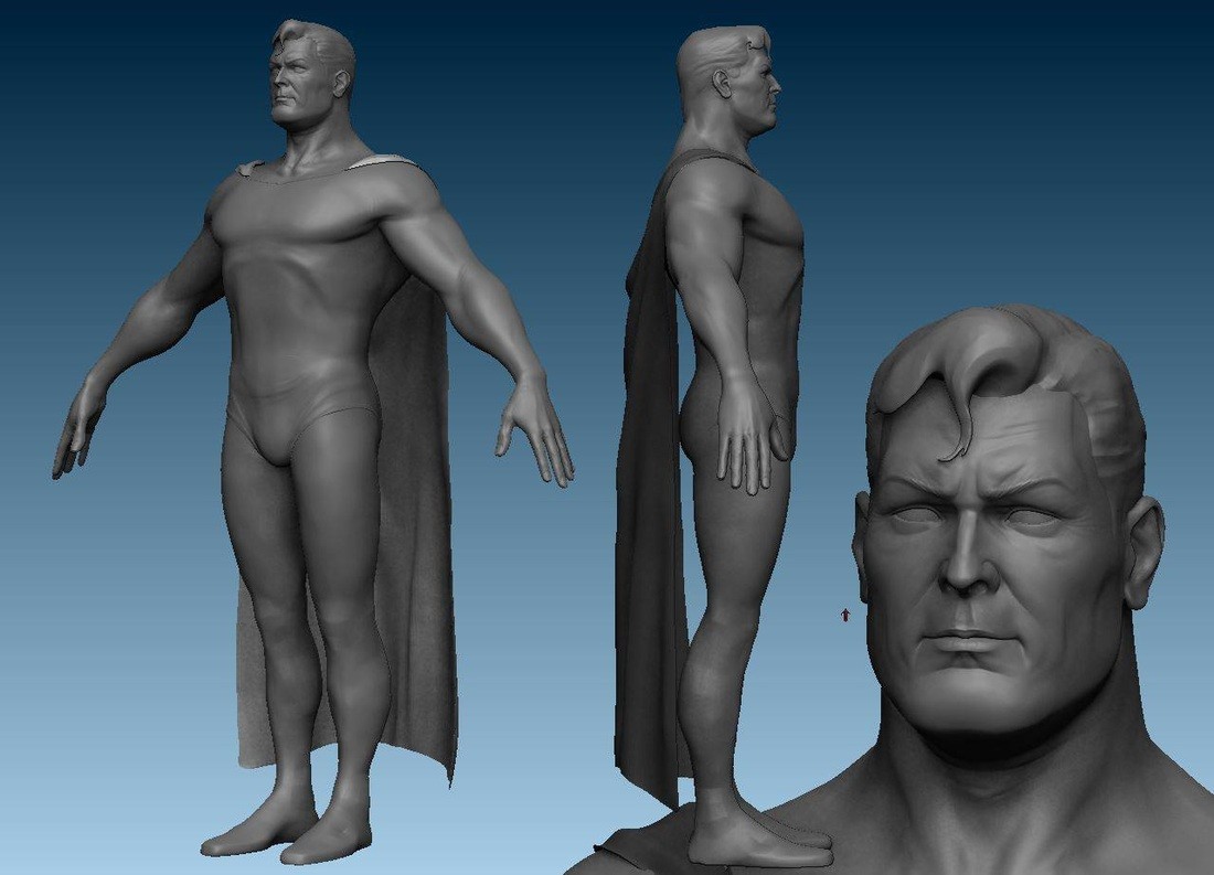 WIP Superman - from Alex Ross Kingdom Come version