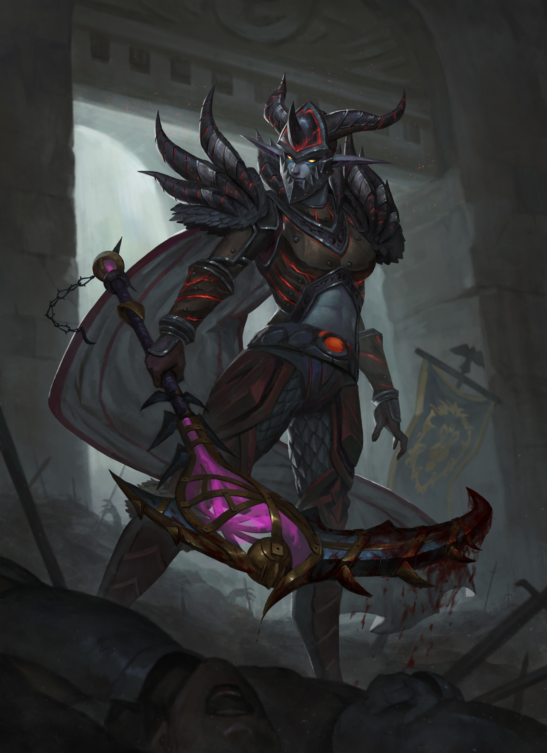 Artstation World Of Warcraft Commissions Nat Vitchayed