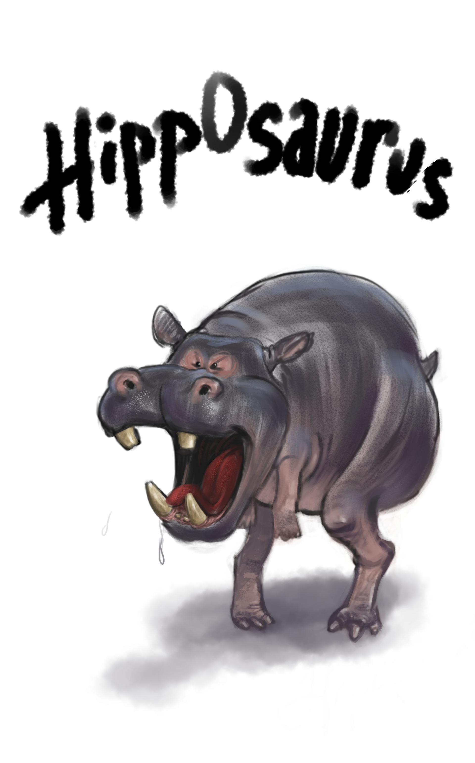 ArtStation Hipposaurus