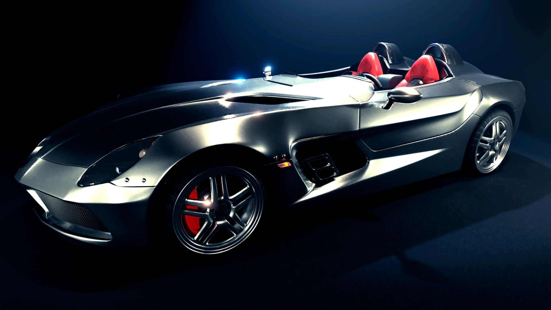 Artstation Mercedes Benz Slr Stirling Moss 3d Model Juan