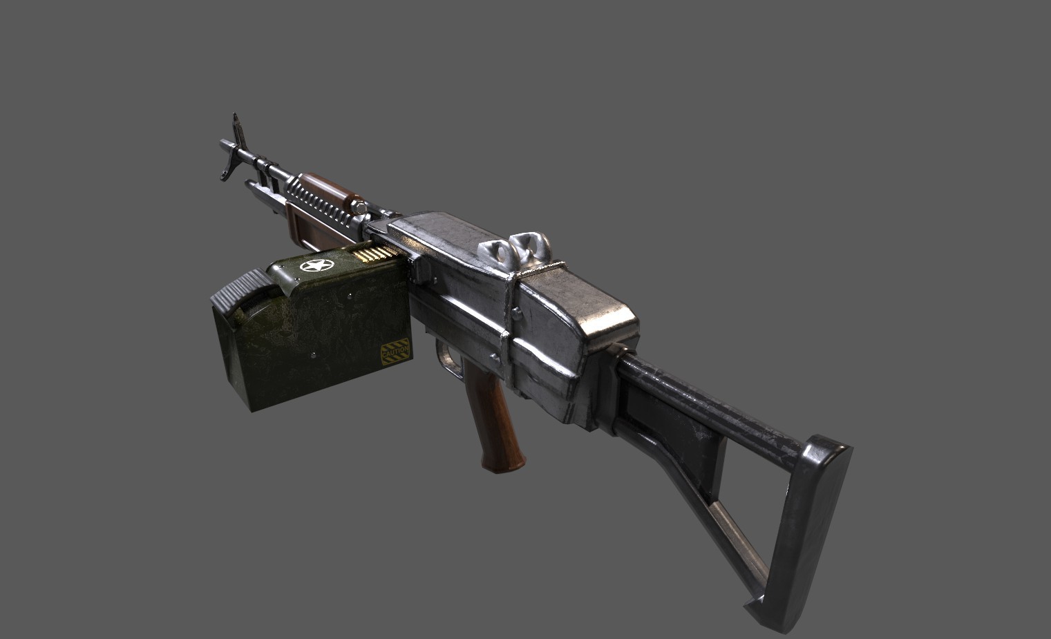 M267 LMG in Substance Painter