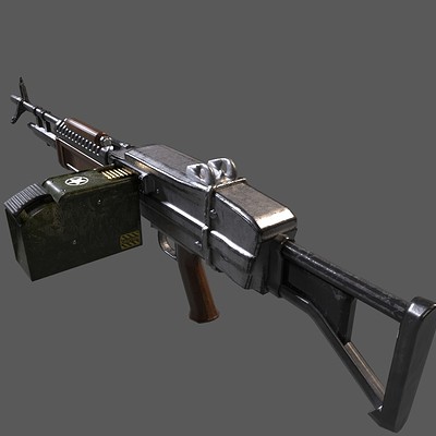 Andrew wilkins heavy gun m 267 lmg standard