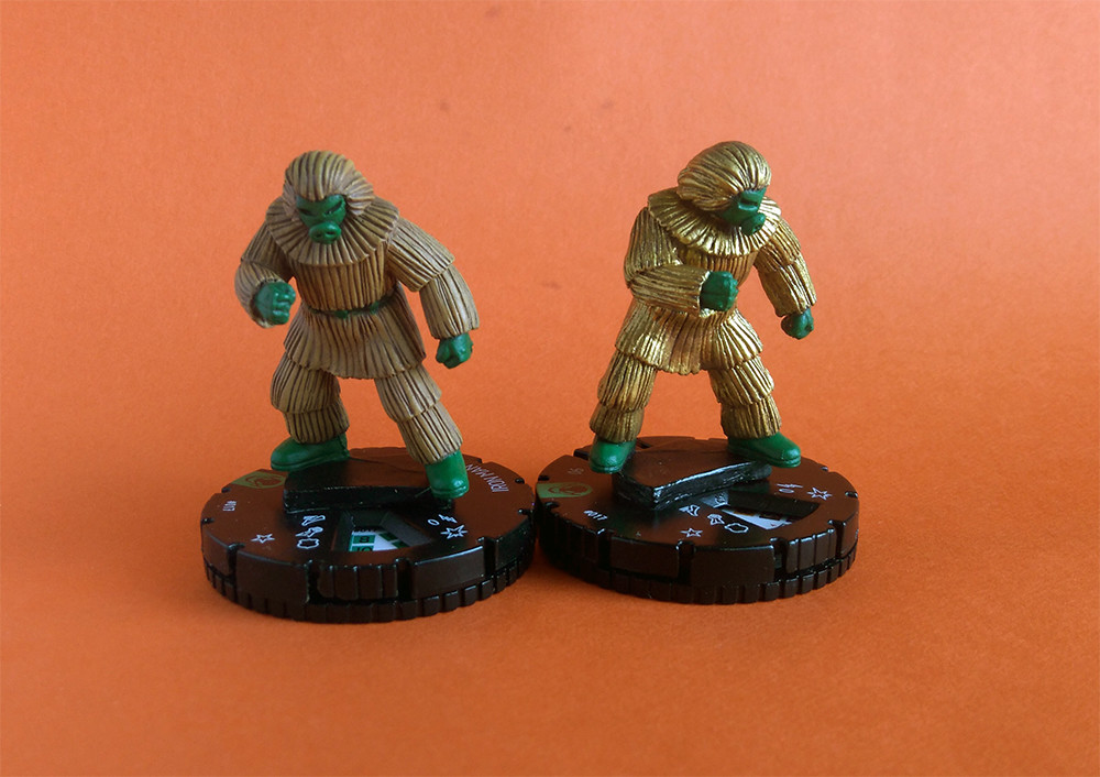 Normal tan and gold versions