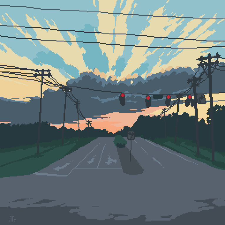 Artstation Stoplights Julian Gariba