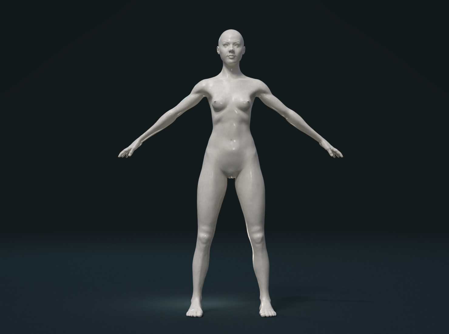 Naked Girl by Alexander Volynov. 