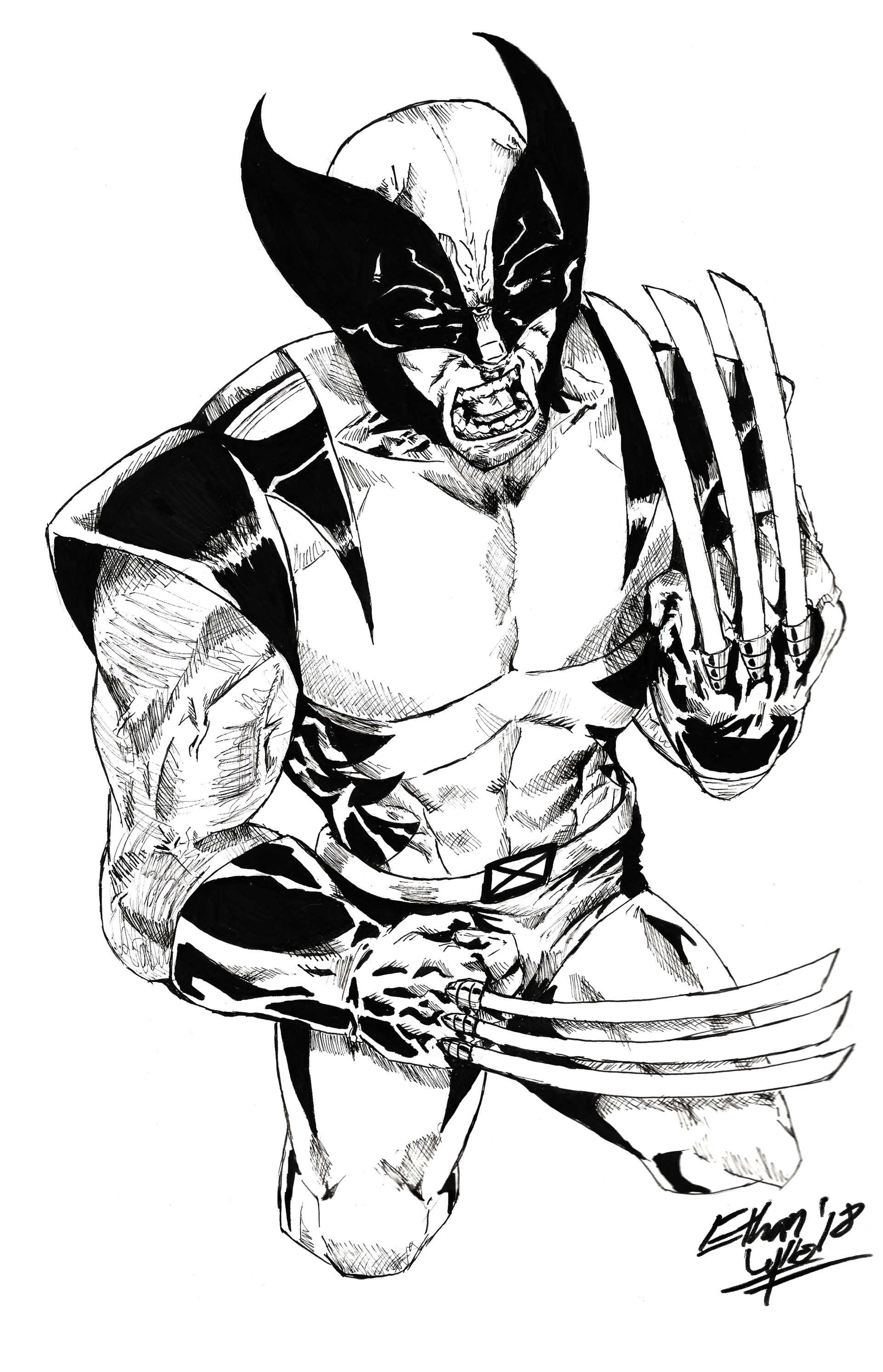 Artstation X Men Wolverine Ethan Wylie