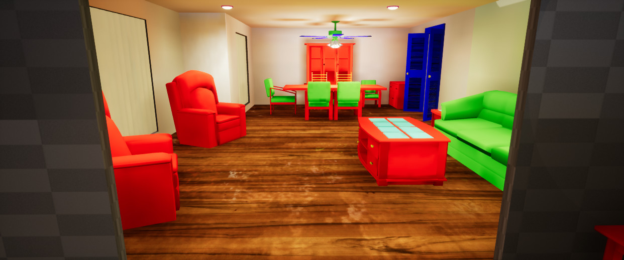 living room updated
