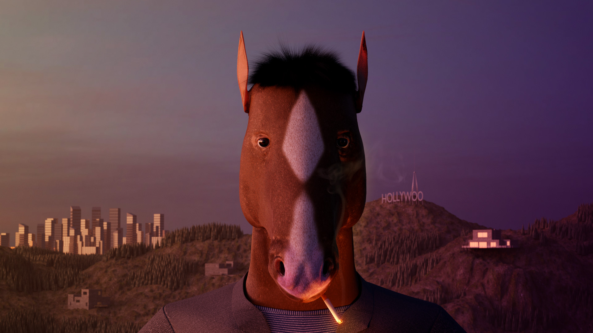Artstation Bojack Horseman Gilbert Mangion