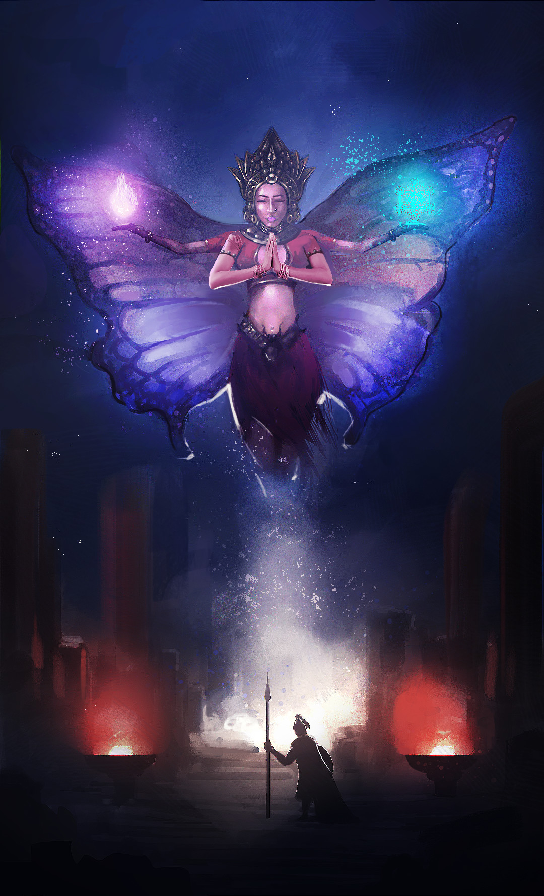 ArtStation Fairy goddess