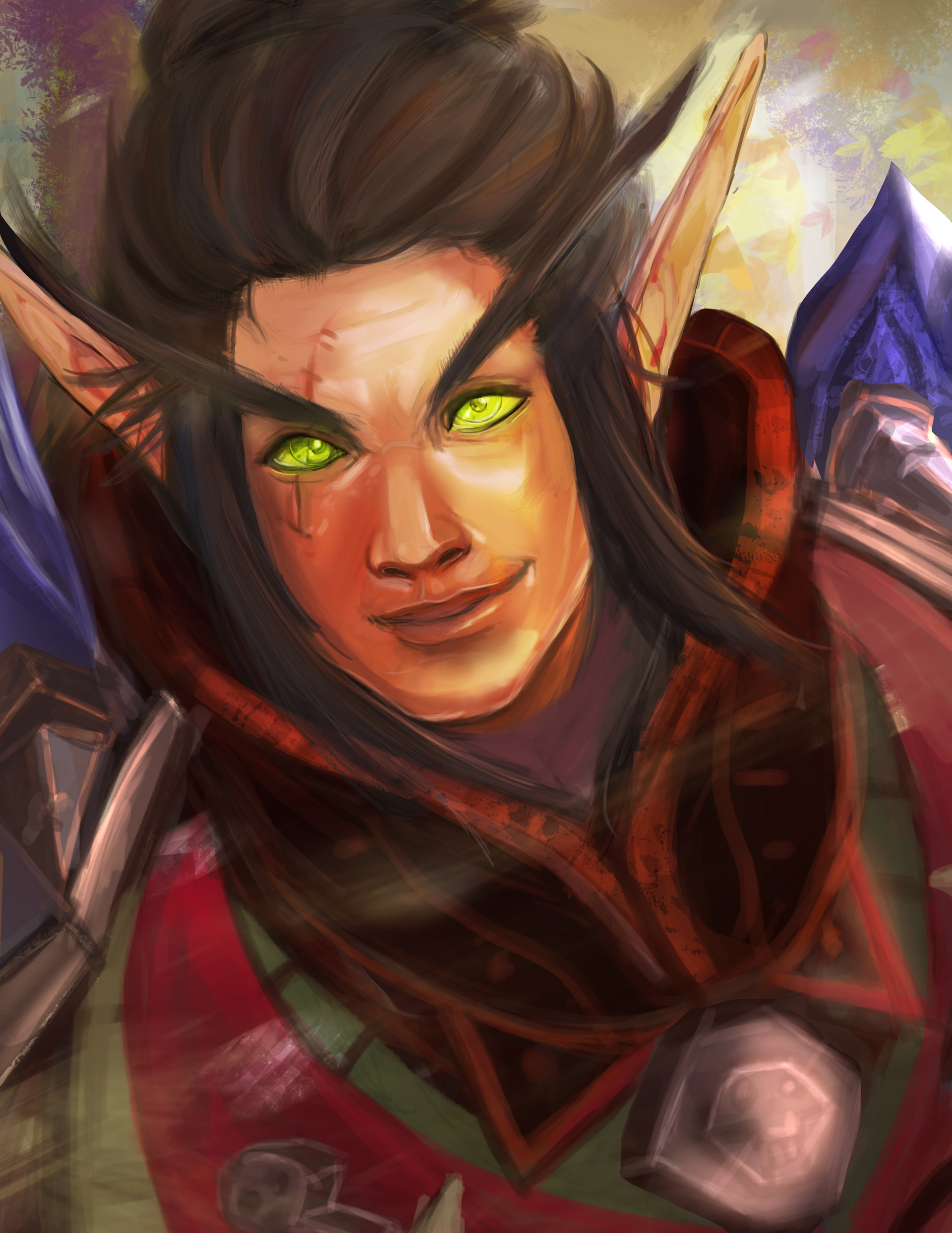 ArtStation Blood elf