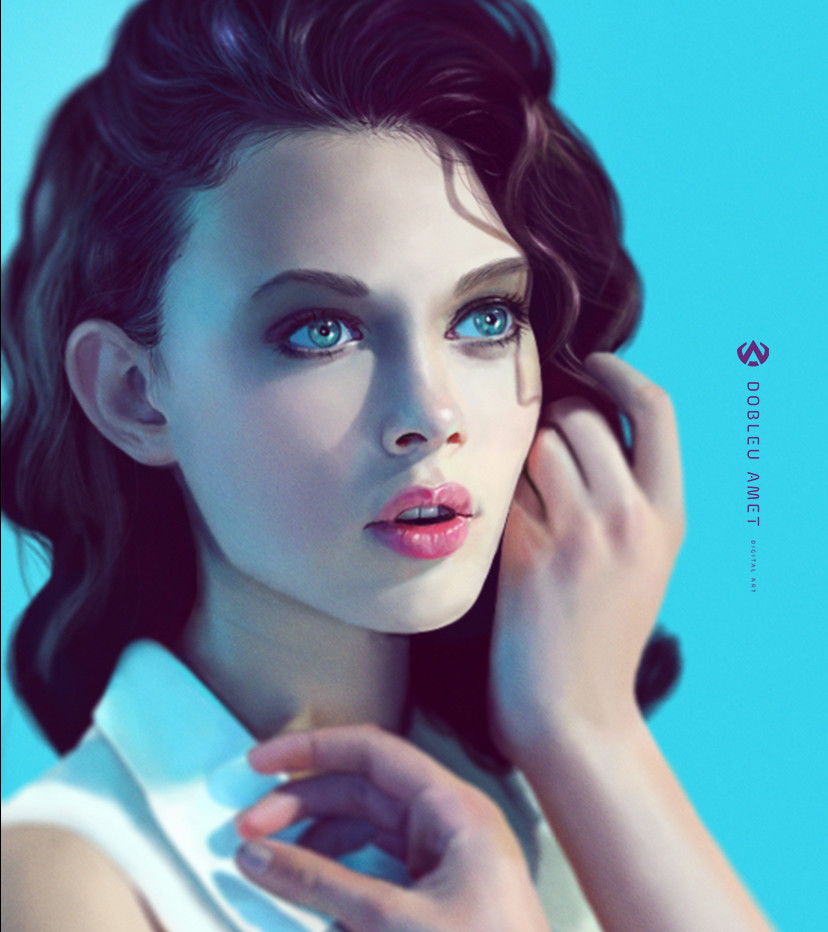 Artstation Digital Painting Time Lapse Speed Paint Dobleu Amet