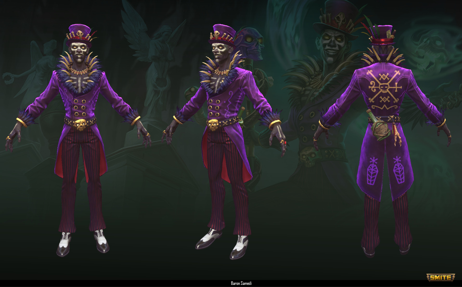 Artstation Smite Baron Samedi Scott Kletzka Baron samedi half life skin. smite baron samedi scott kletzka