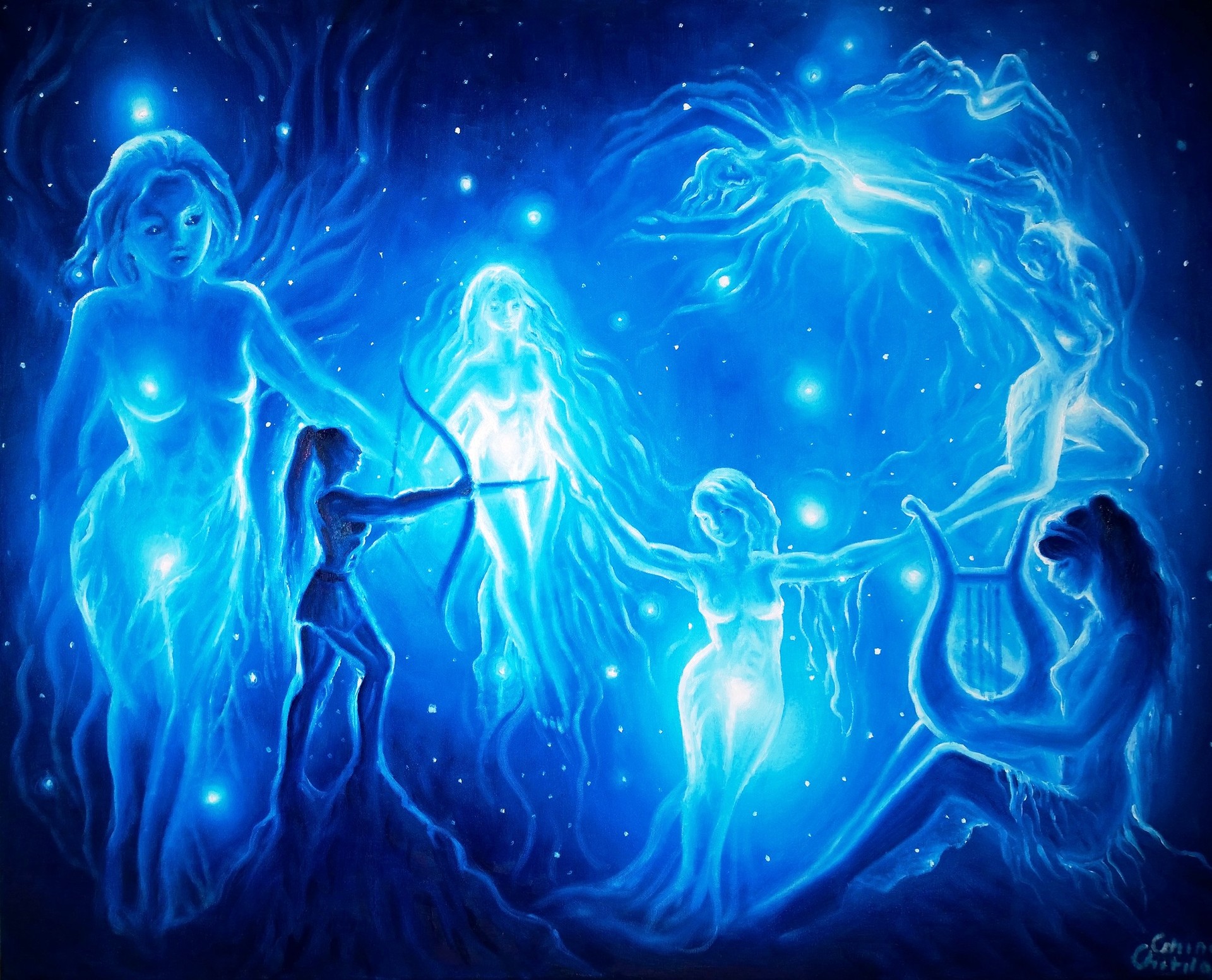 Artstation The Pleiades Corina Chirila