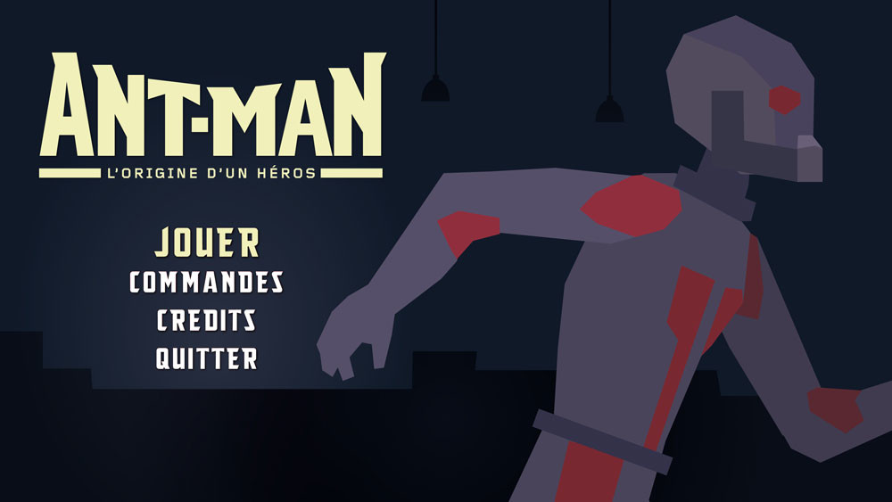 Antman is a platformer 2D