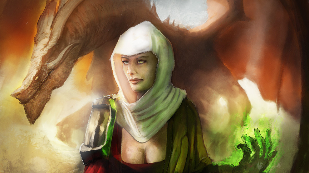 Finished illustration