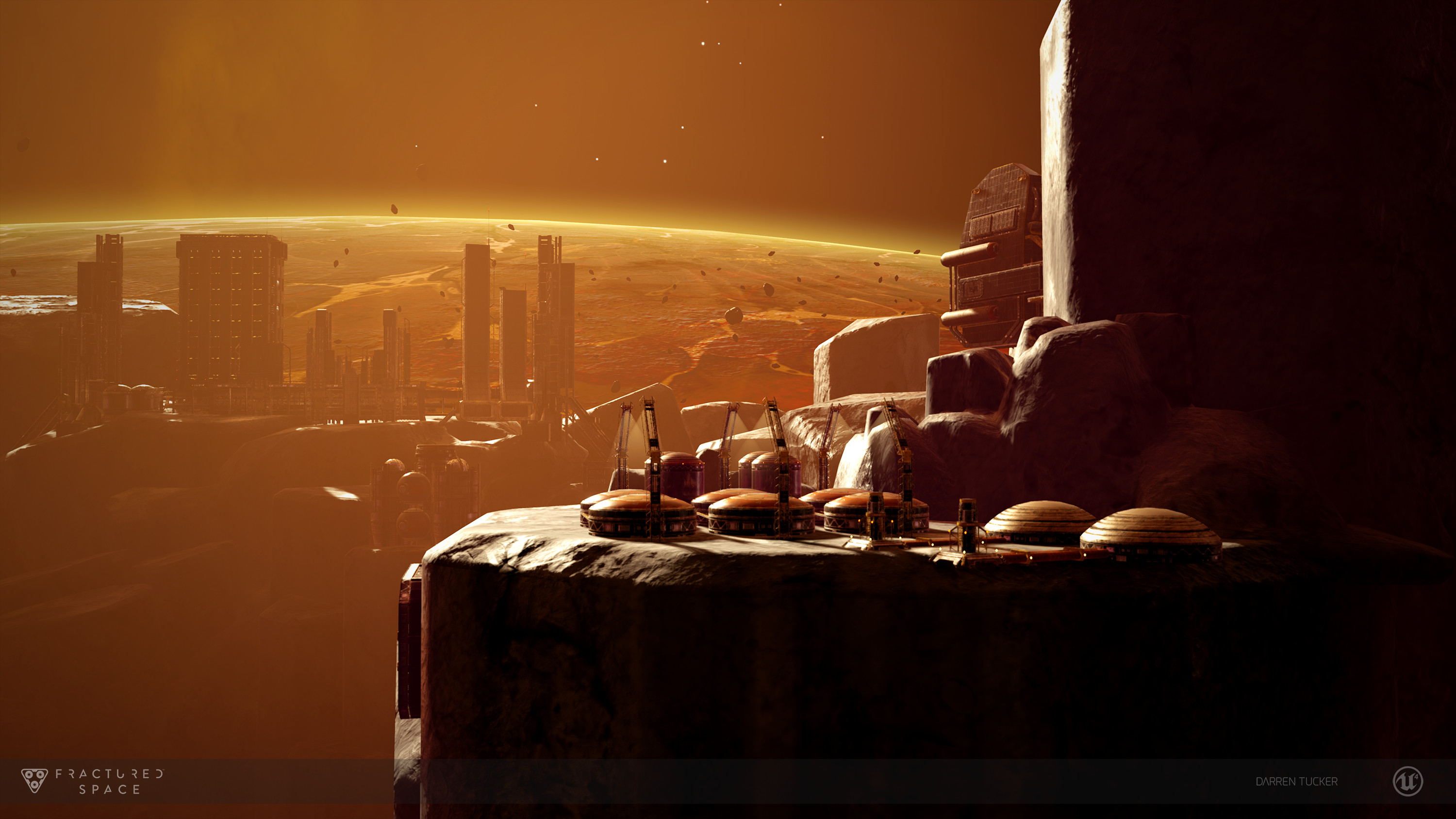 Zarek Industrial Buildings by ECG Art Director Alex Clarke 