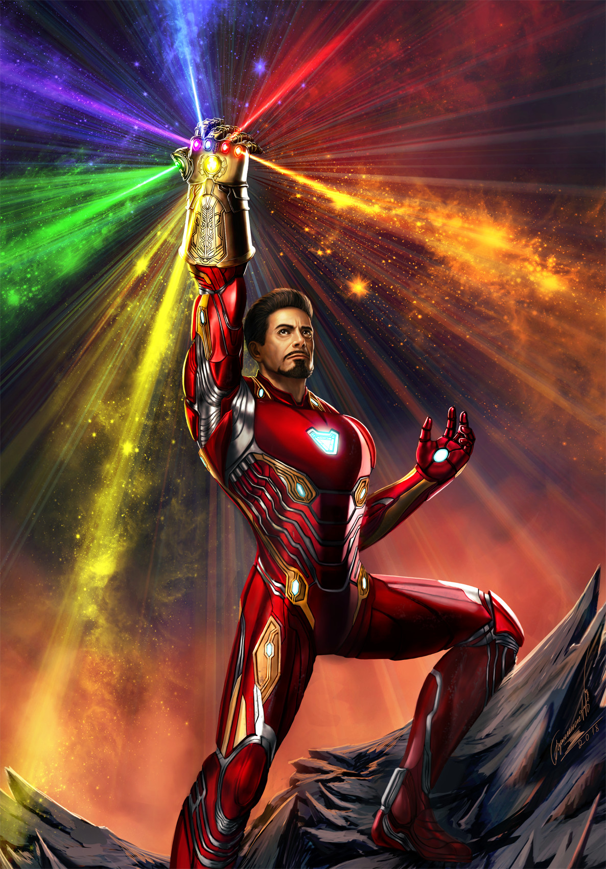 Iron Man Infinity Gauntlet | vlr.eng.br