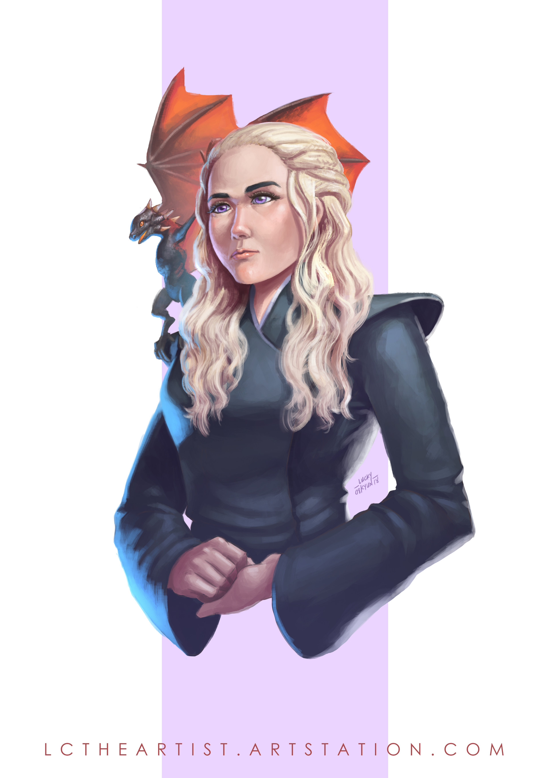 daenerys targaryen lucky cristerson tan