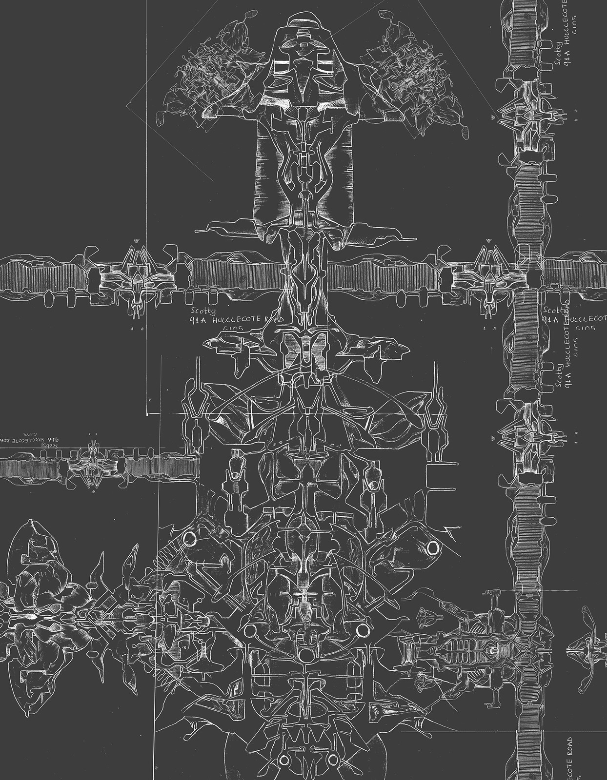 Composite bio-mechanical Organism working at the nano scale