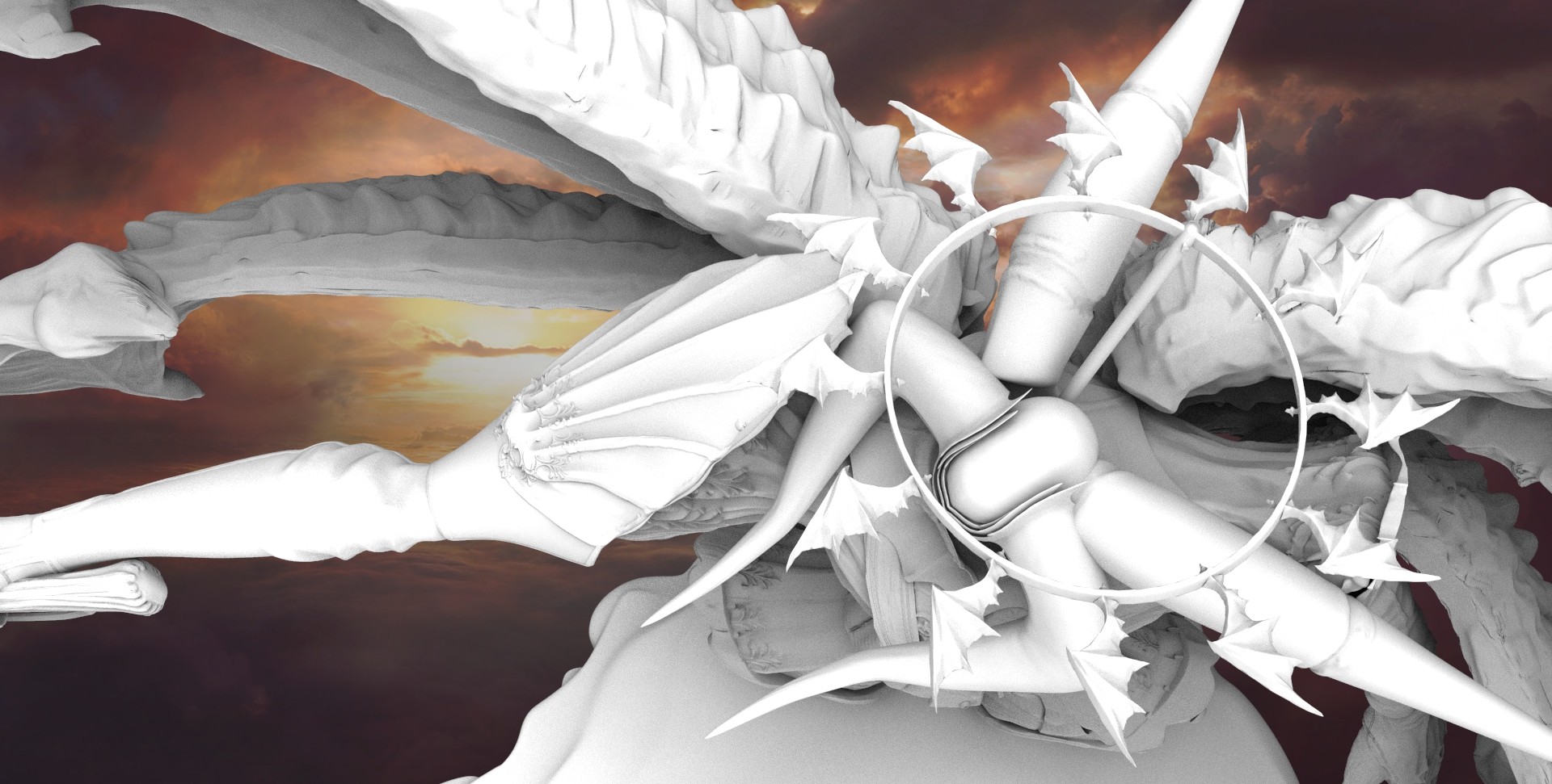 John Agnew - Satanael and Joker Fanart final battle BEGONE! persona 5