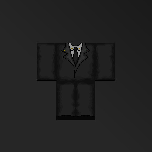 Roblox Shirt Template Black Suit