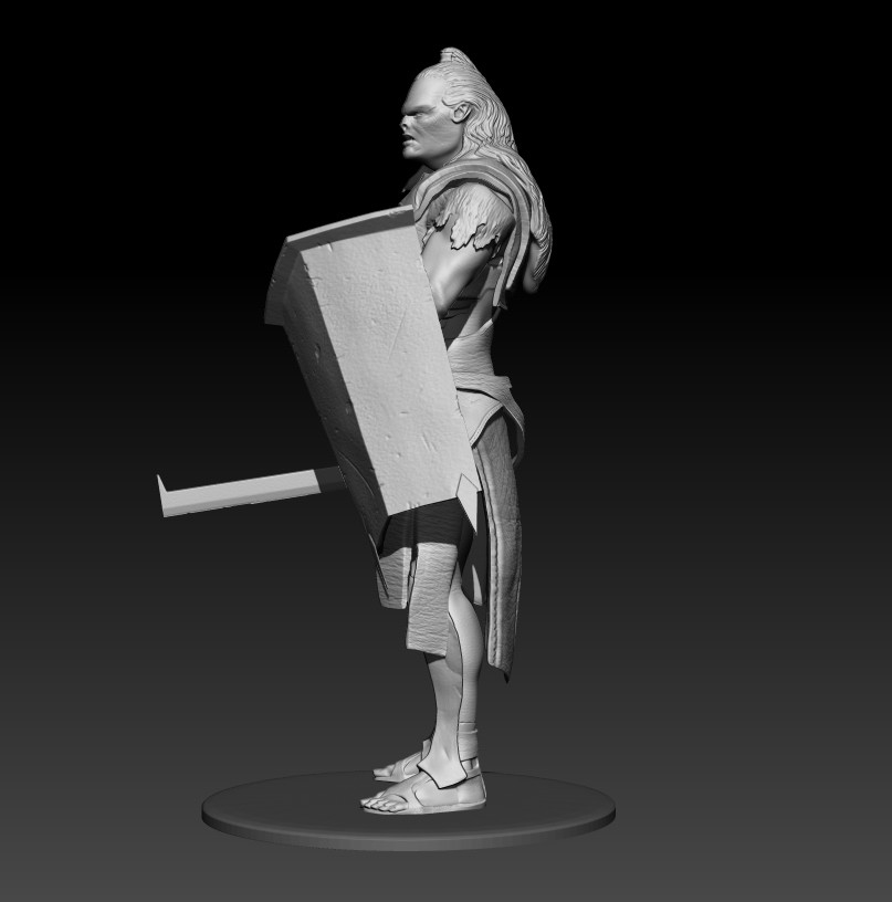 lurtz lord of the rings ben bird jones