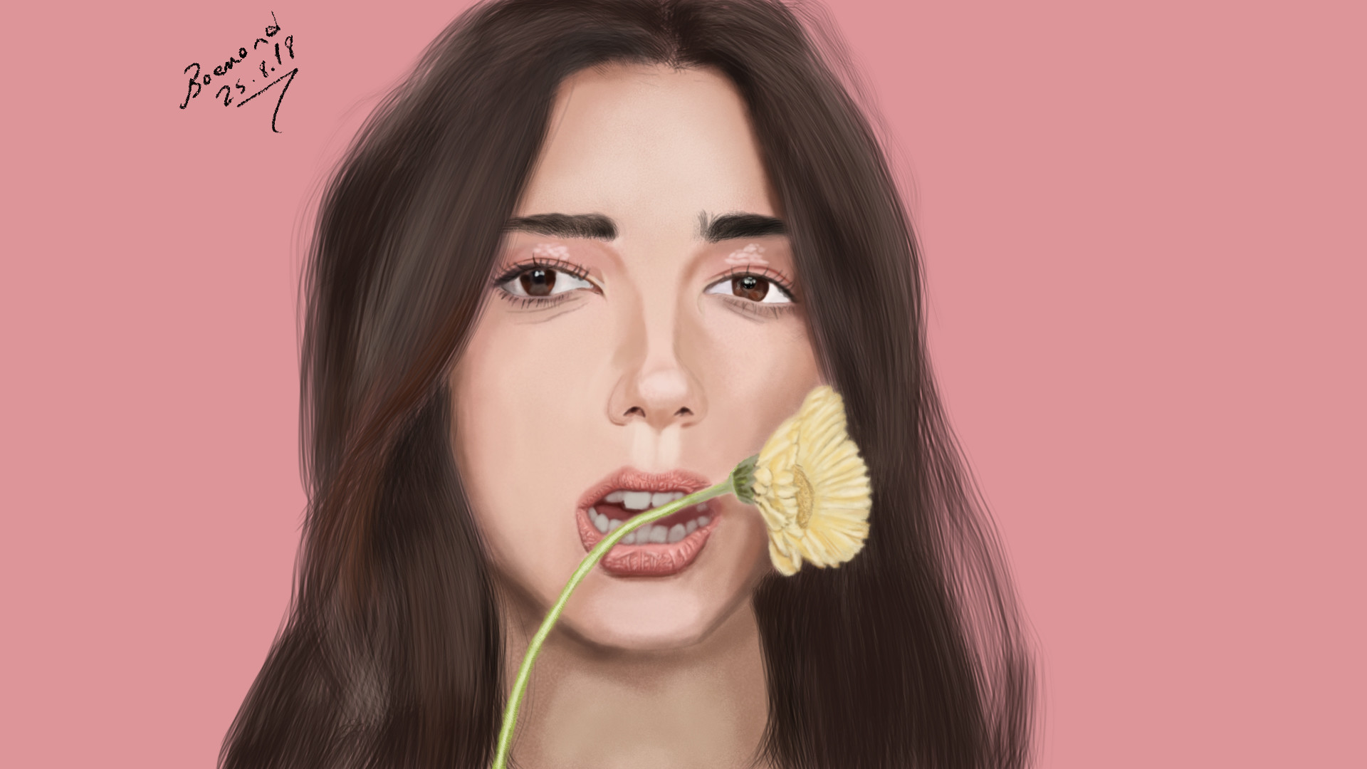 Artstation Dua Lipa Egemen Berk Yildiz