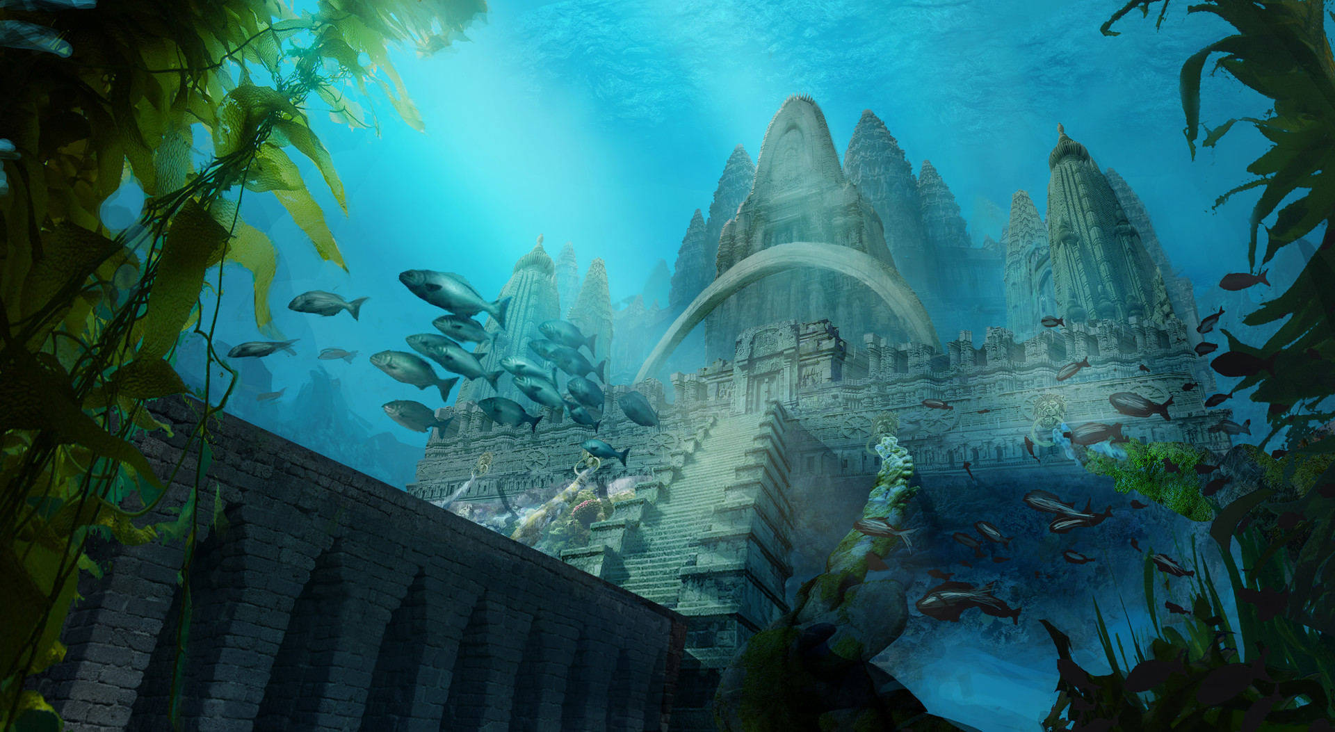 ArtStation - Underwater Palace